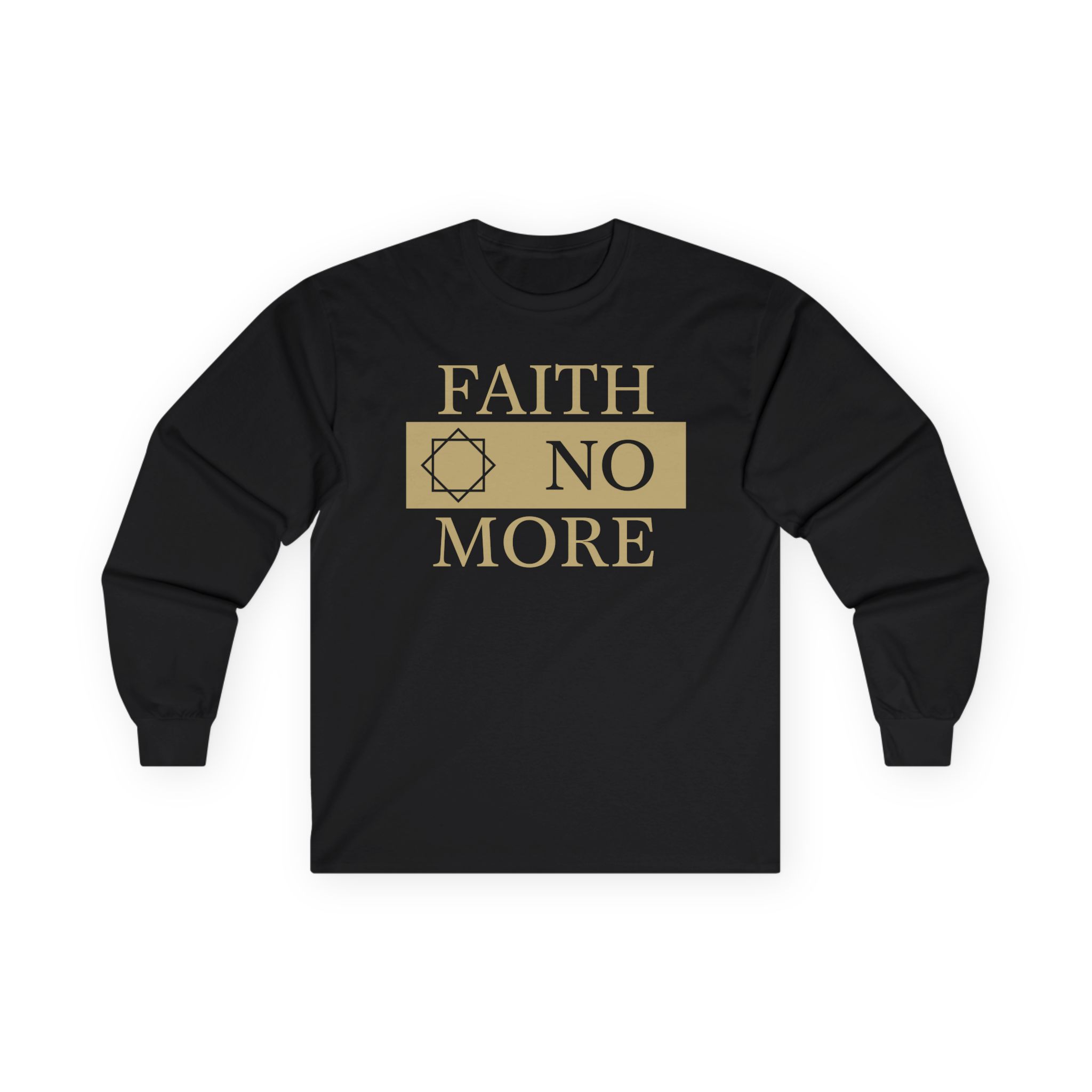 Faith No More Gold Logo Unisex Ultra Cotton Long Sleeve Tee