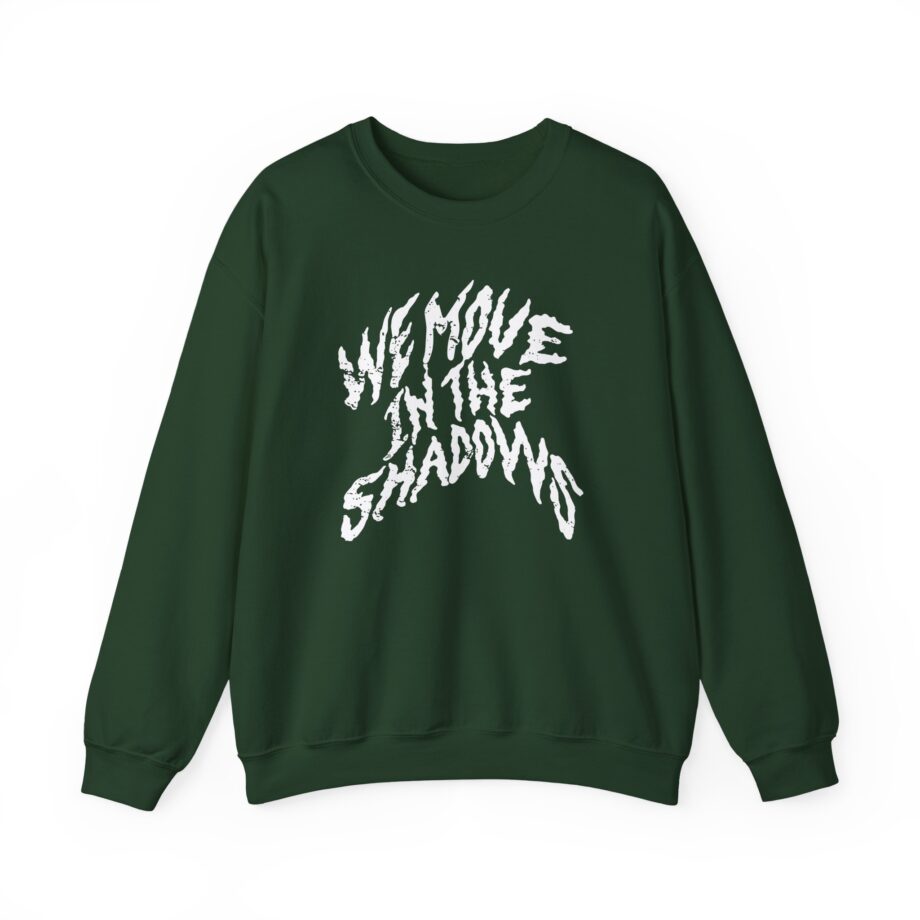 Charlotte Dobre We Move in the Shadows Unisex Heavy Blend™ Crewneck Sweatshirt