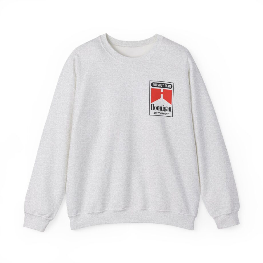 Ken Block Hoonigan Burnout Team  Unisex Heavy Blend™ Crewneck Sweatshirt