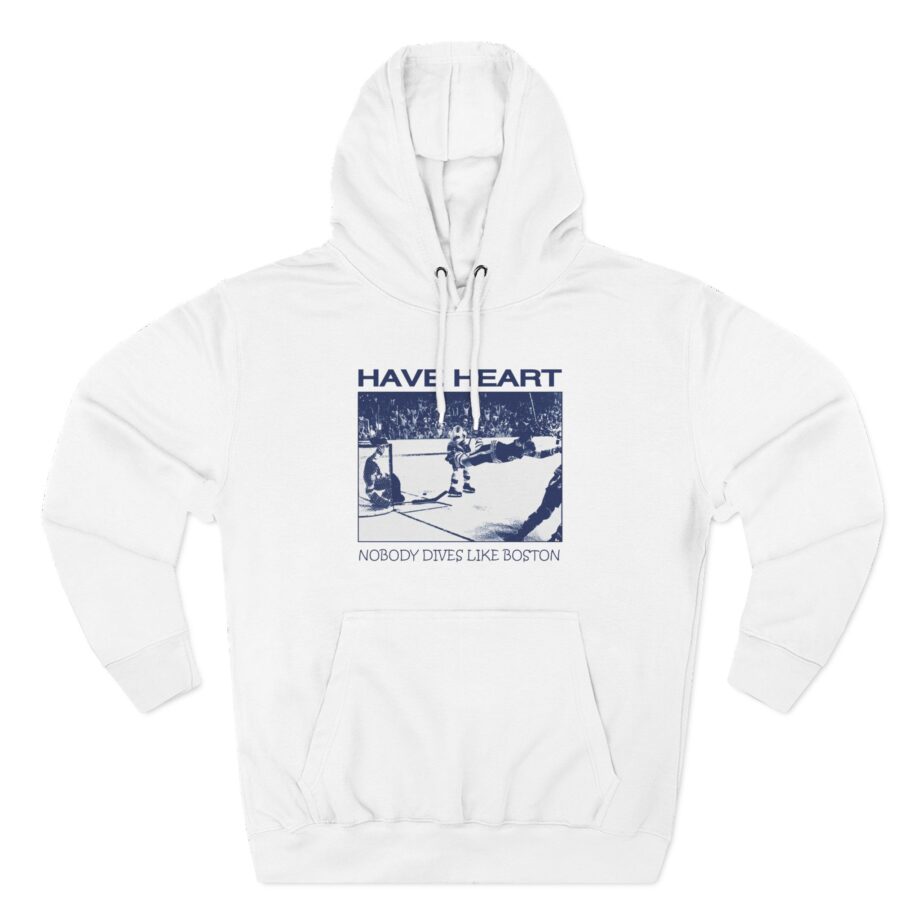Have Heart Nobody Dives Like Boston Three-Panel Fleece Hoodie