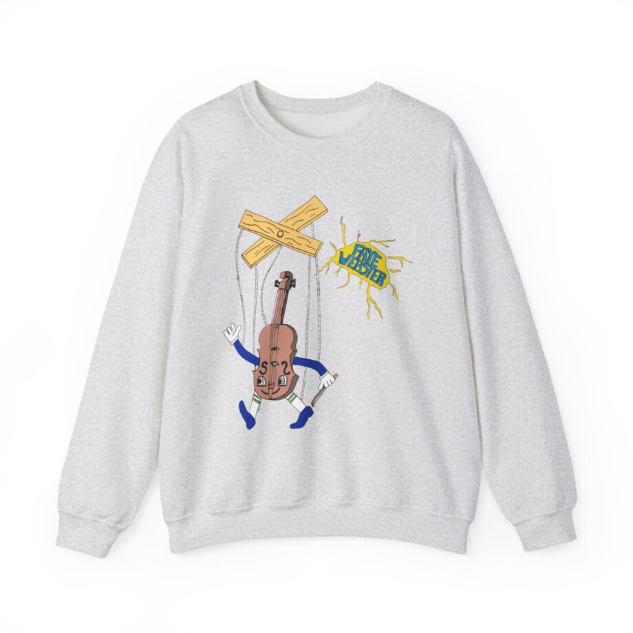 Faye Webster Felt Tip Unisex Heavy Blend™ Crewneck Sweatshirt