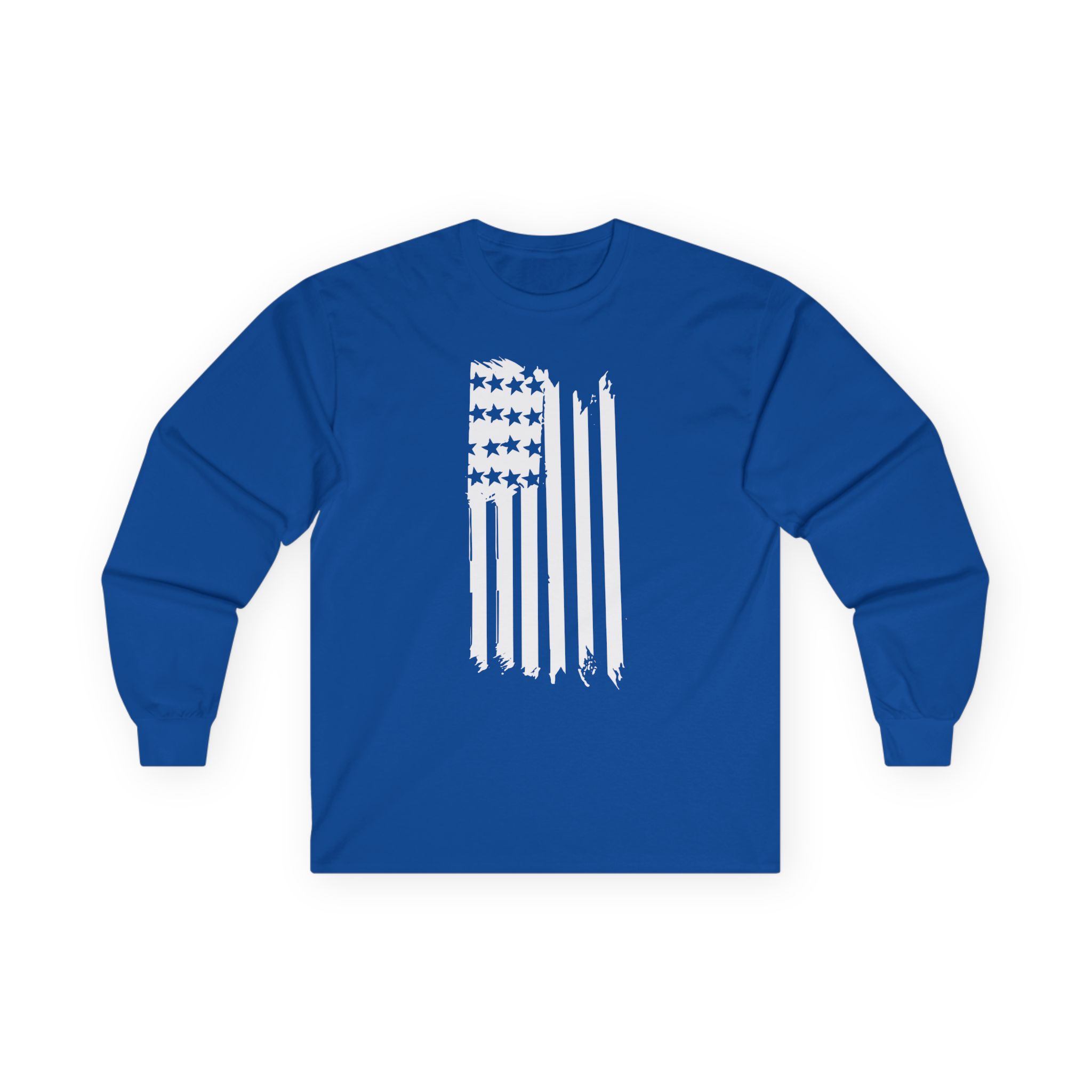Patty Mayo Flag Americana  Unisex Ultra Cotton Long Sleeve Tee