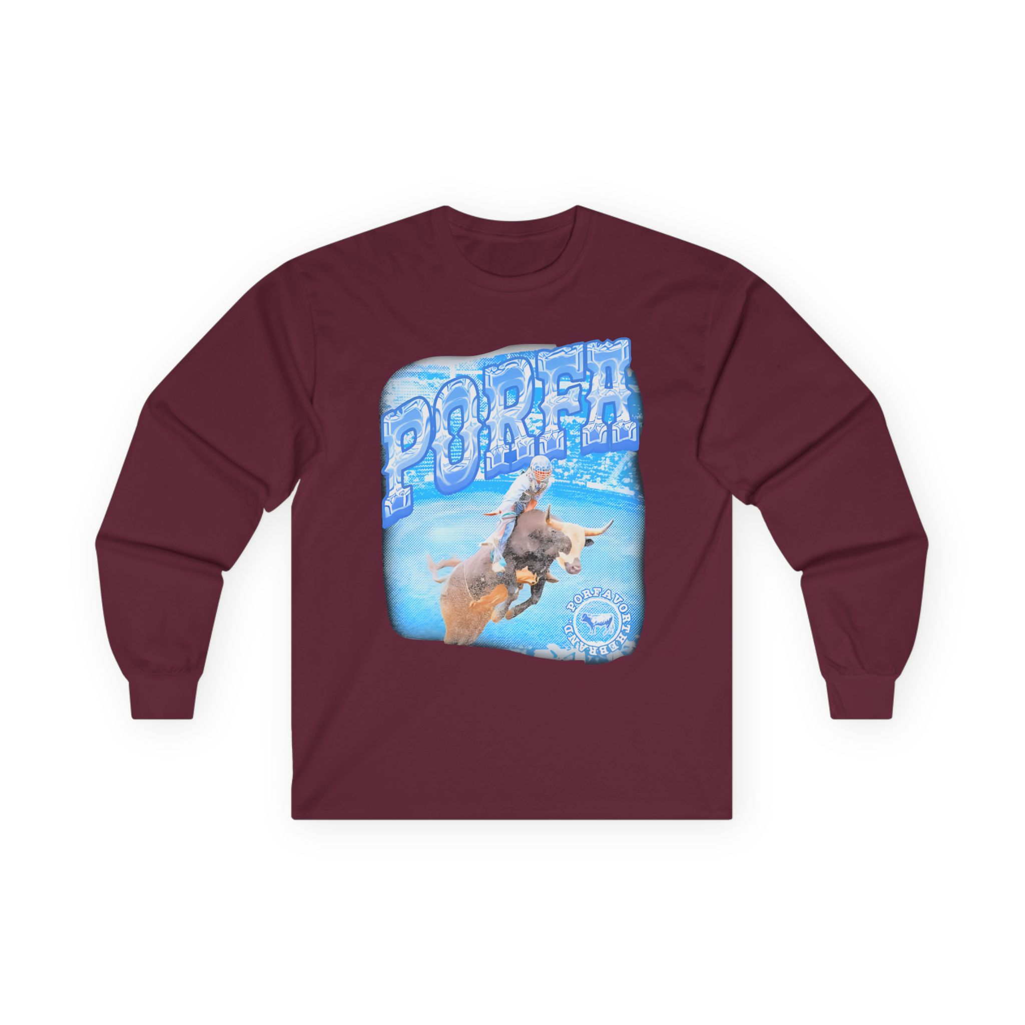 Porfa Rodeo Por Favor Unisex Ultra Cotton Long Sleeve Tee