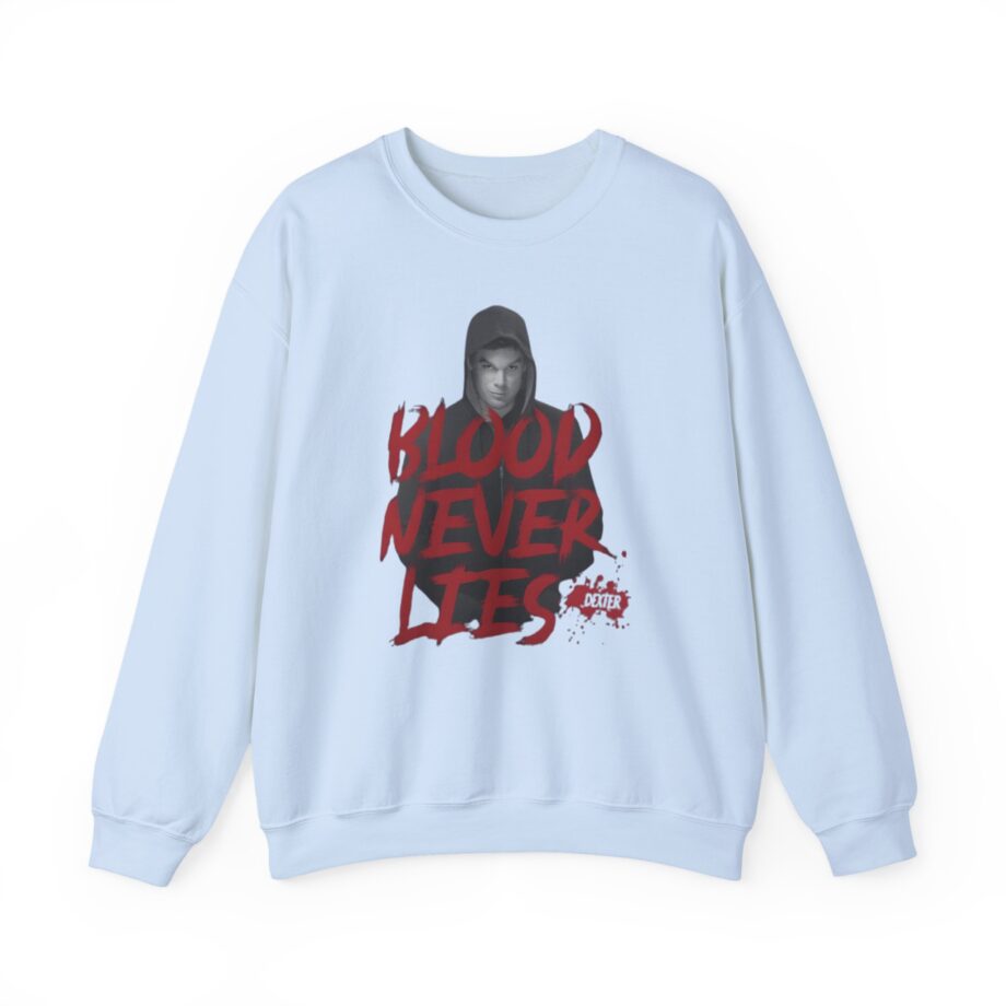 Dexter Blood Never Lies Unisex Heavy Blend™ Crewneck Sweatshirt