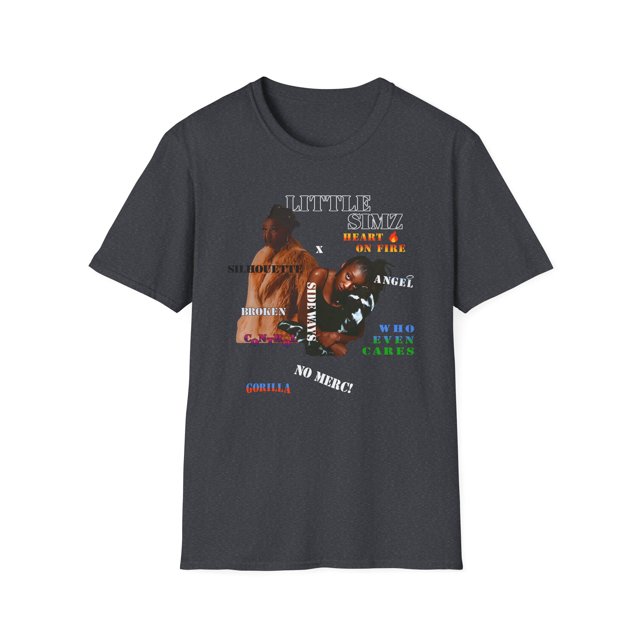 Little Simz Photo Collage Unisex Softstyle T-Shirt