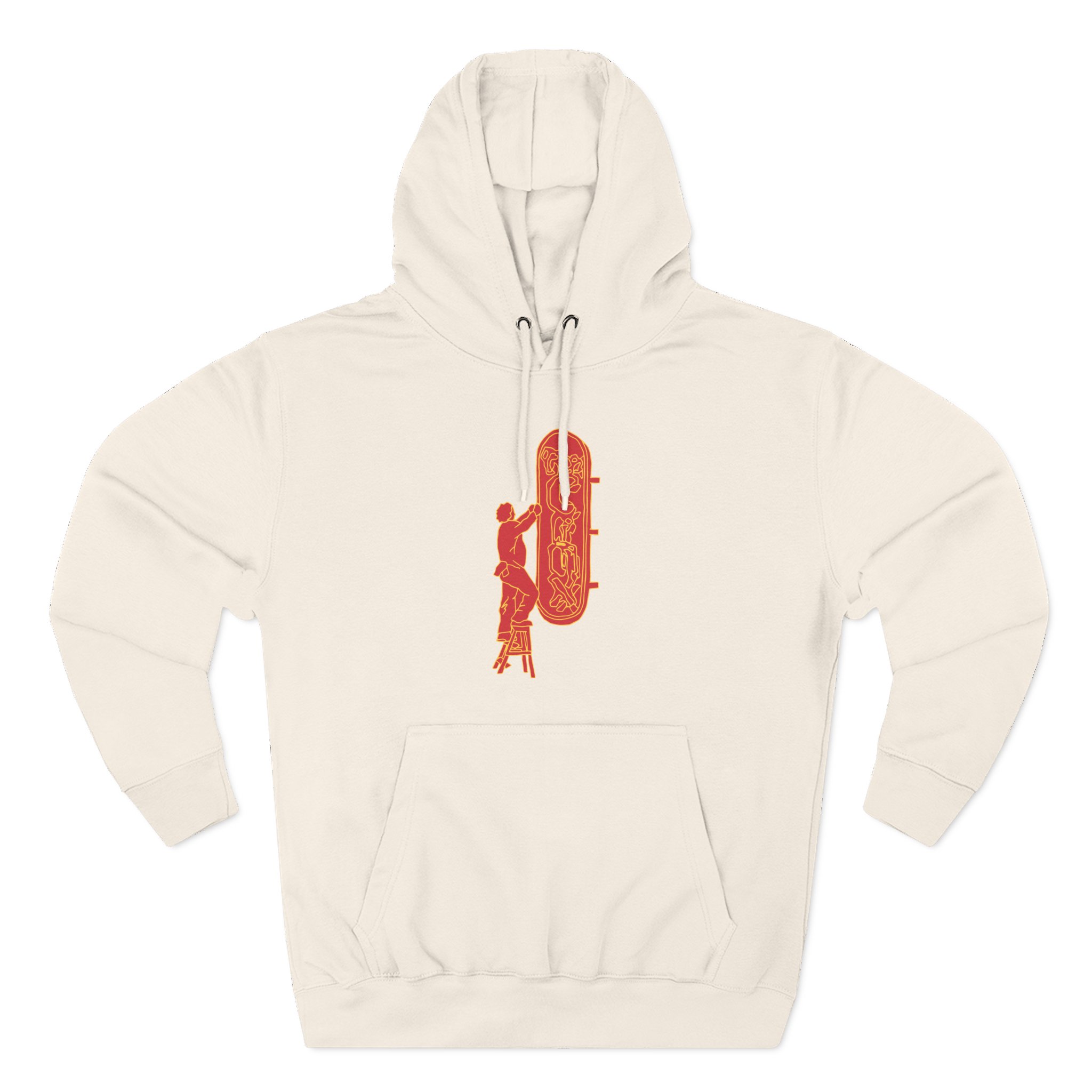 Djo The Crux Sign Three-Panel Fleece Hoodie