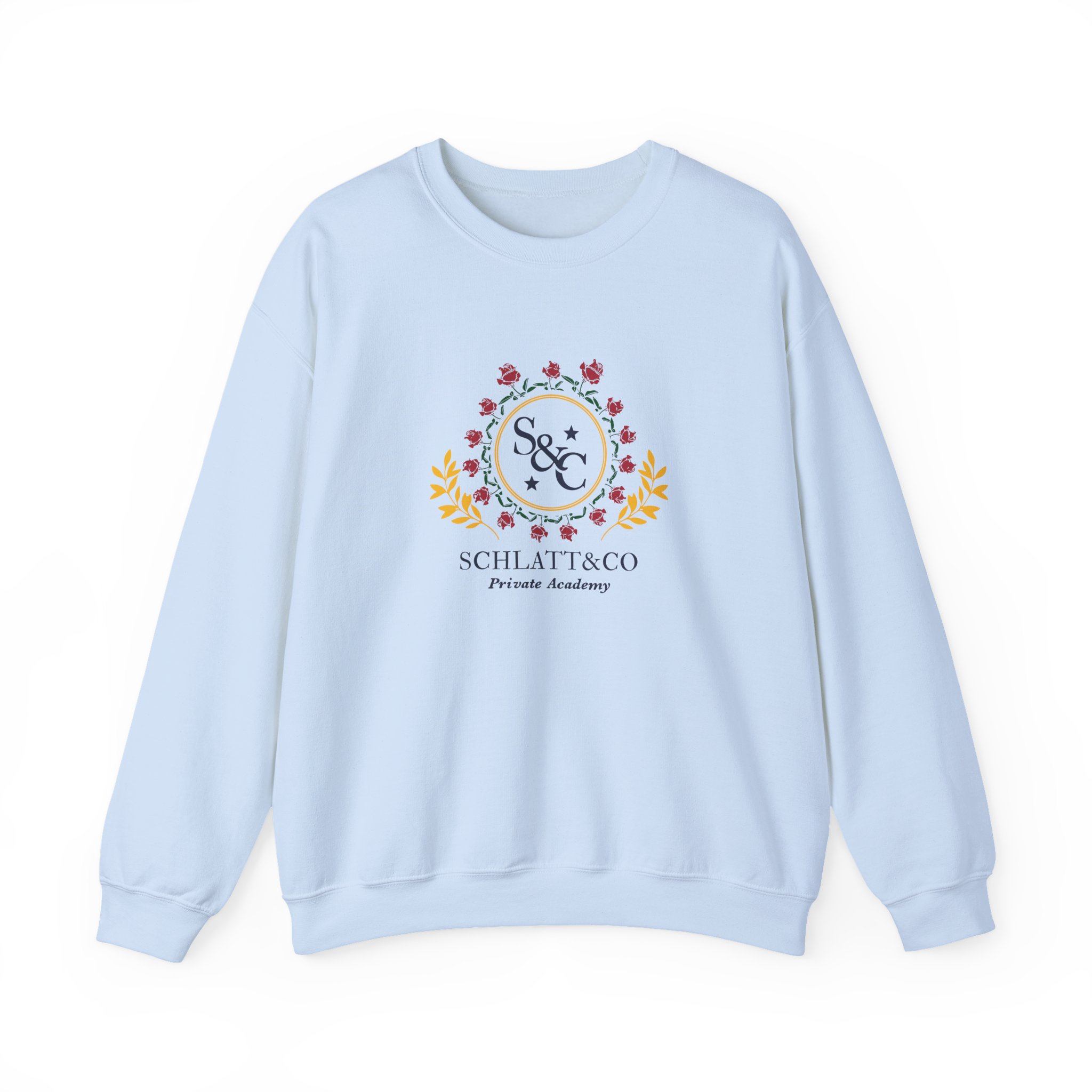Jschlatt Private Academy Unisex Heavy Blendâ„¢ Crewneck Sweatshirt