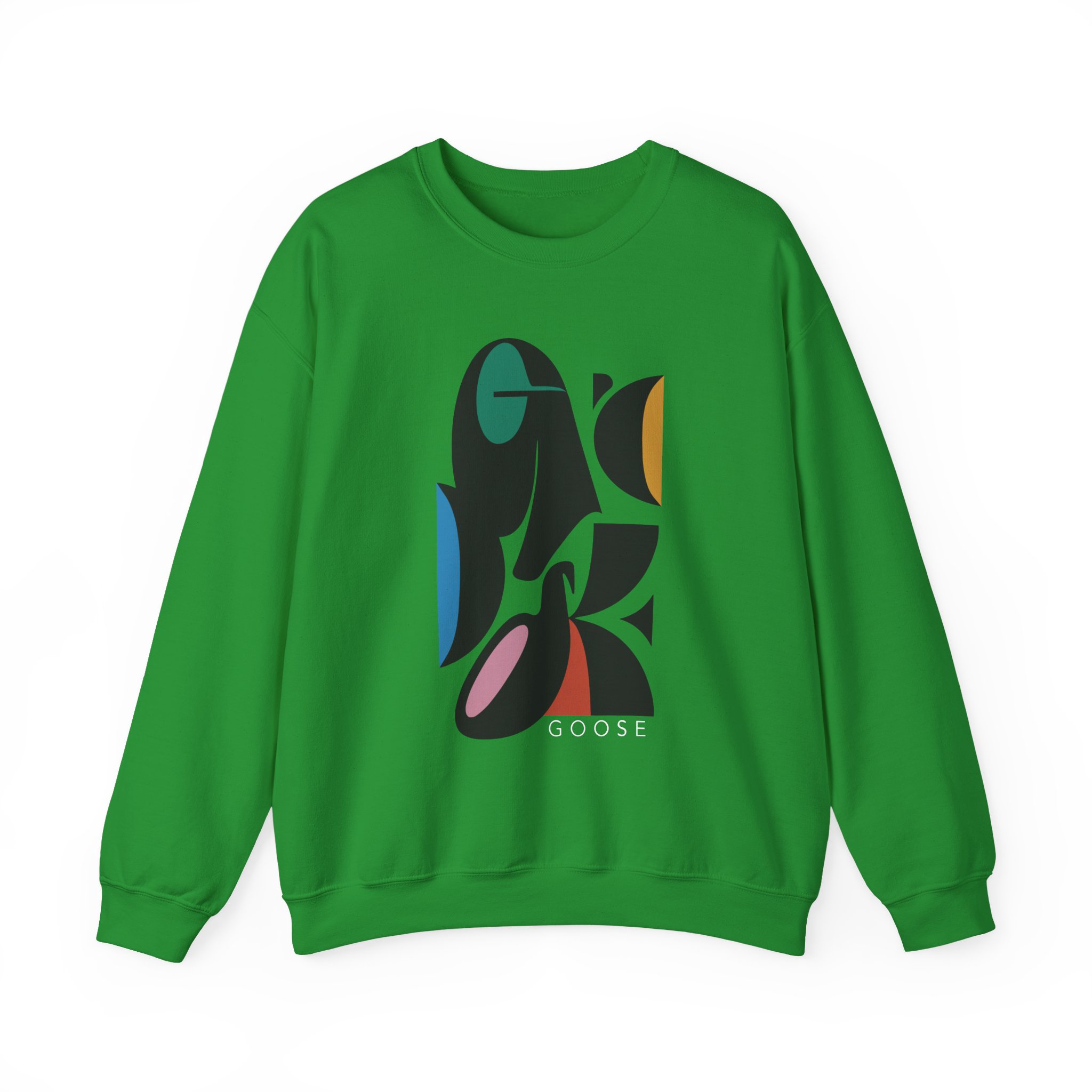 Goose Warp Spheres Unisex Heavy Blendâ„¢ Crewneck Sweatshirt
