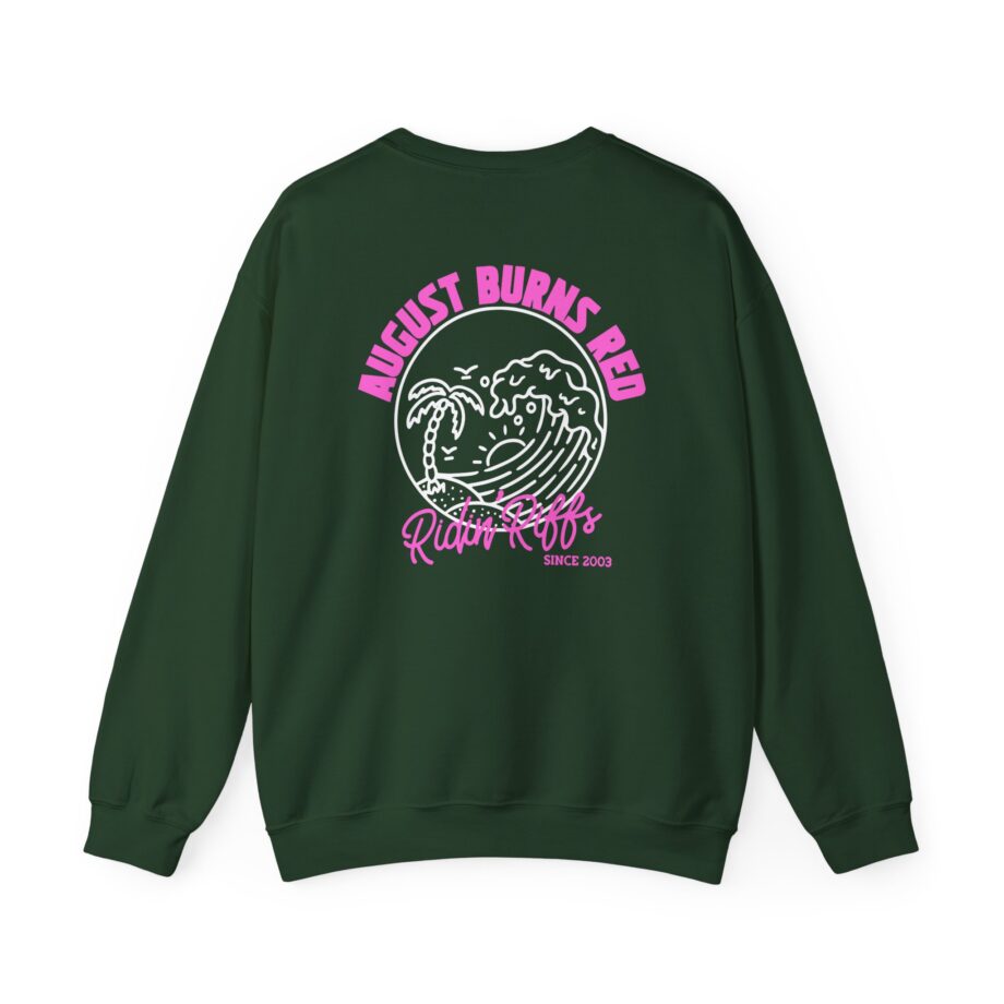 August Burns Red Riff Riders Teal Unisex Heavy Blend™ Crewneck Sweatshirt