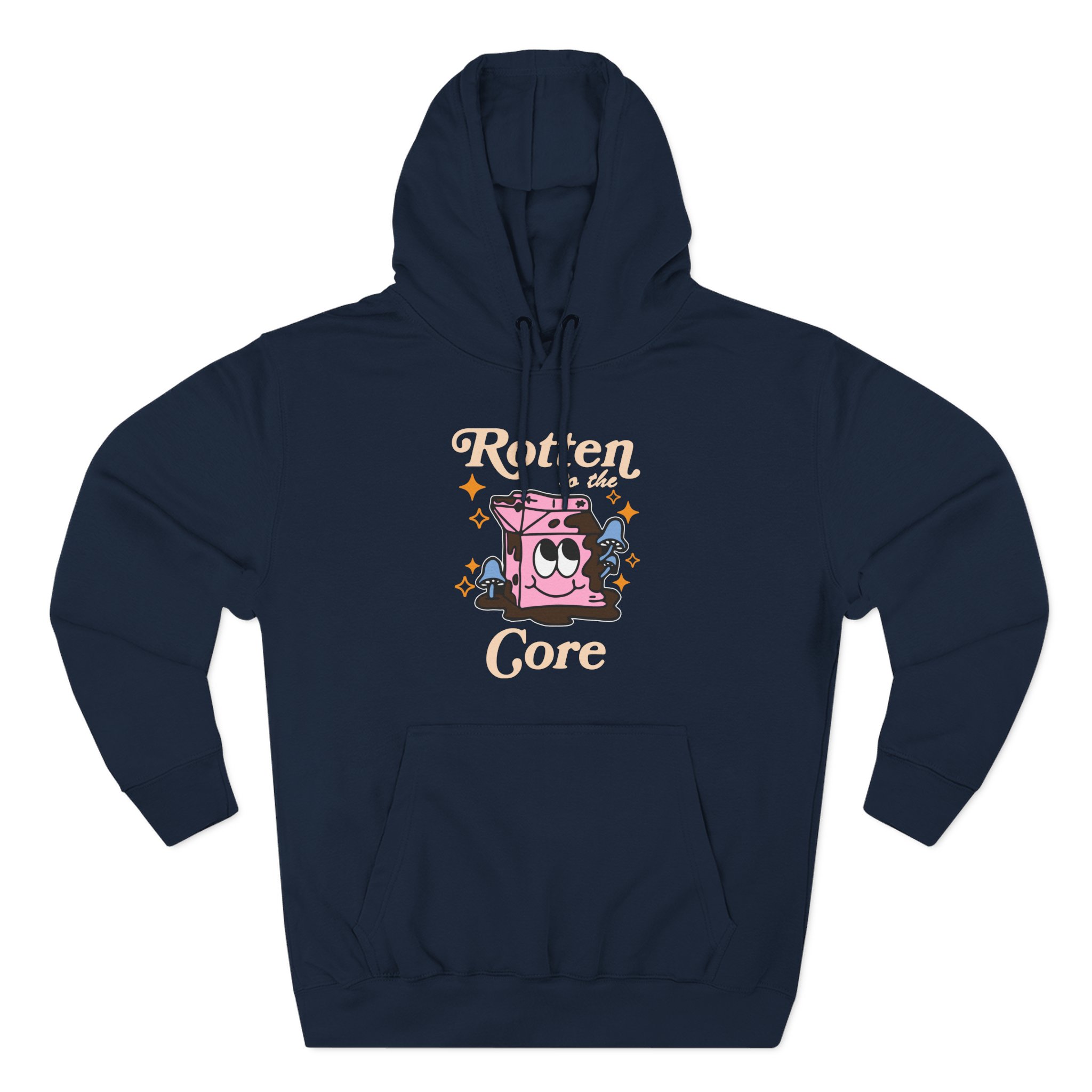 Stephanie Soo Rotten to the Core Three-Panel Fleece Hoodie