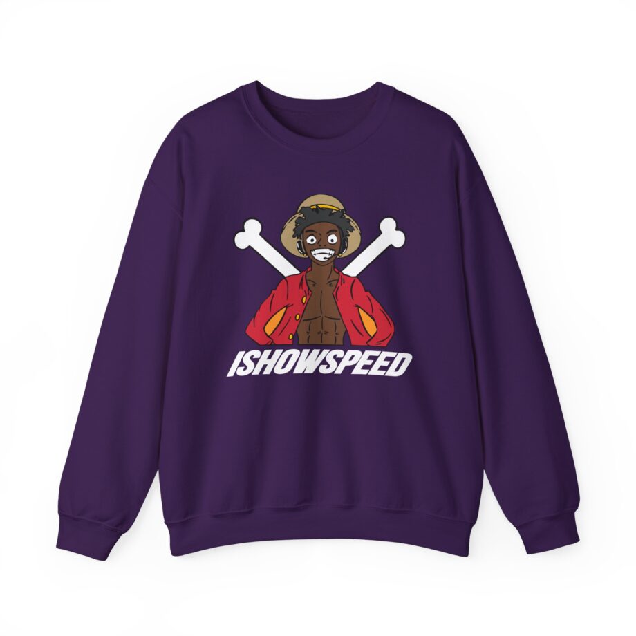 Luffy Ishowspeed Unisex Heavy Blend™ Crewneck Sweatshirt