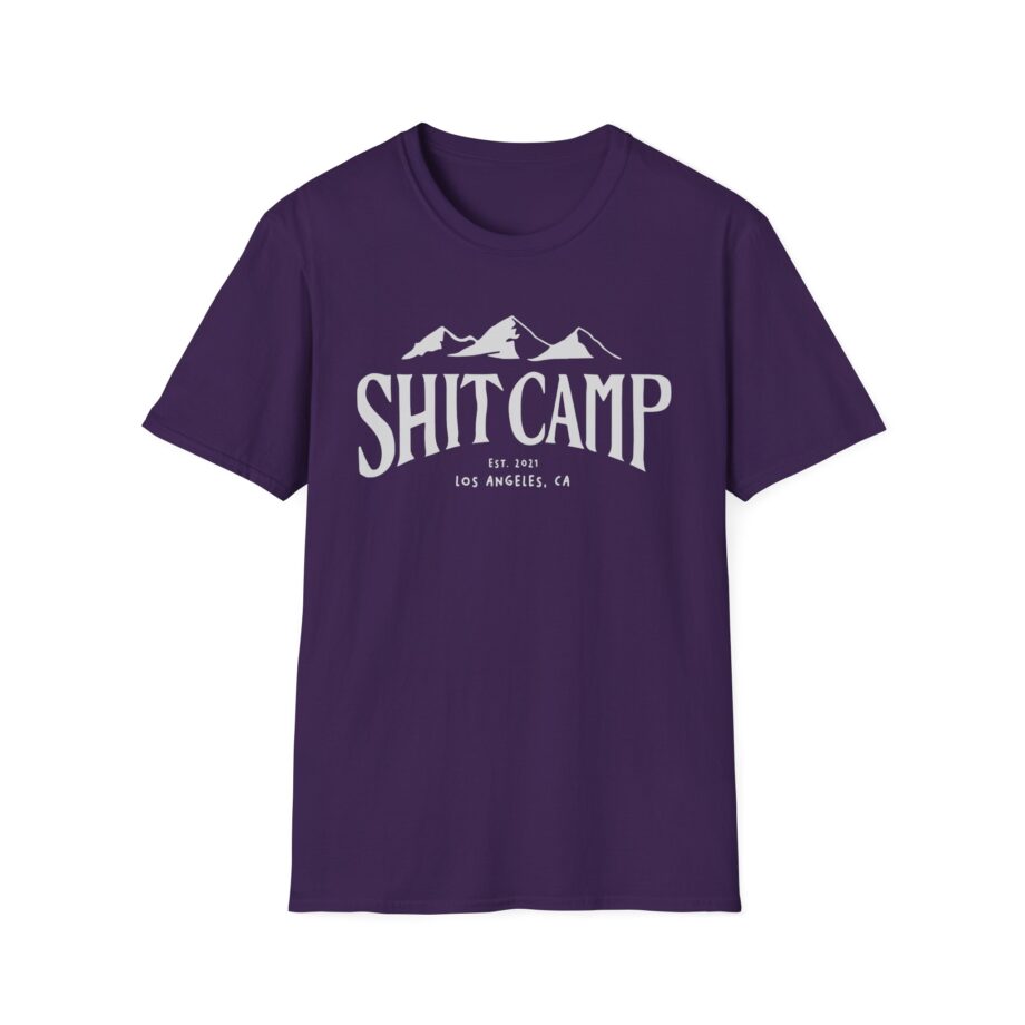 Qtcinderella Shit Camp Unisex Softstyle T-Shirt