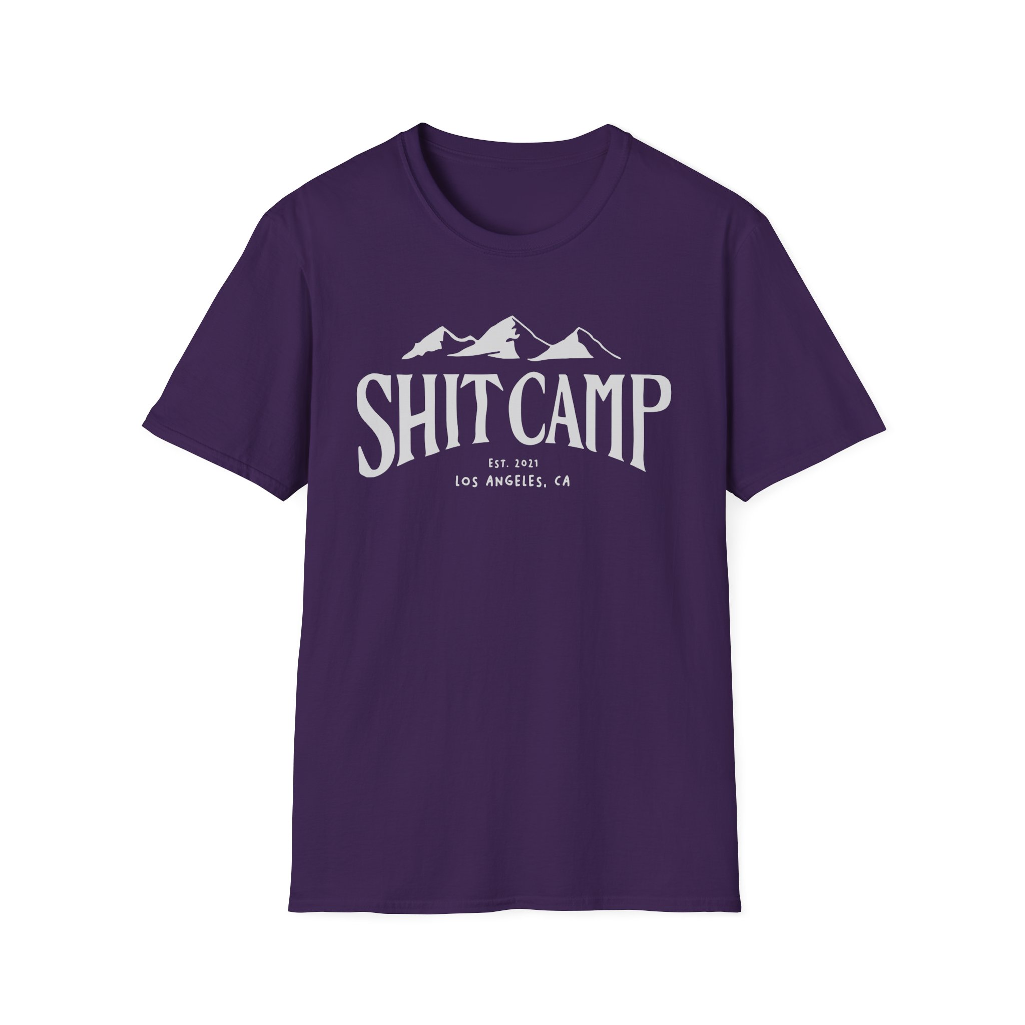 Qtcinderella Shit Camp Unisex Softstyle T-Shirt