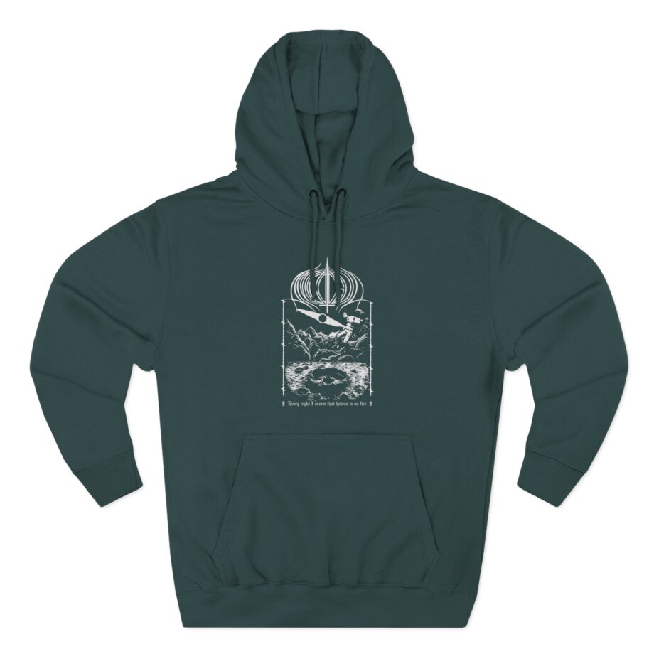 Amigo The Devil  Heavens On Fire Three-Panel Fleece Hoodie