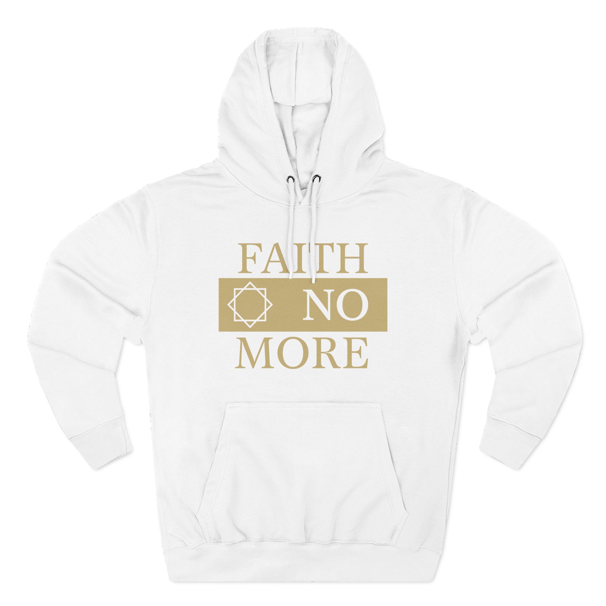 Faith No More Gold Logo Three-Panel Fleece Hoodie
