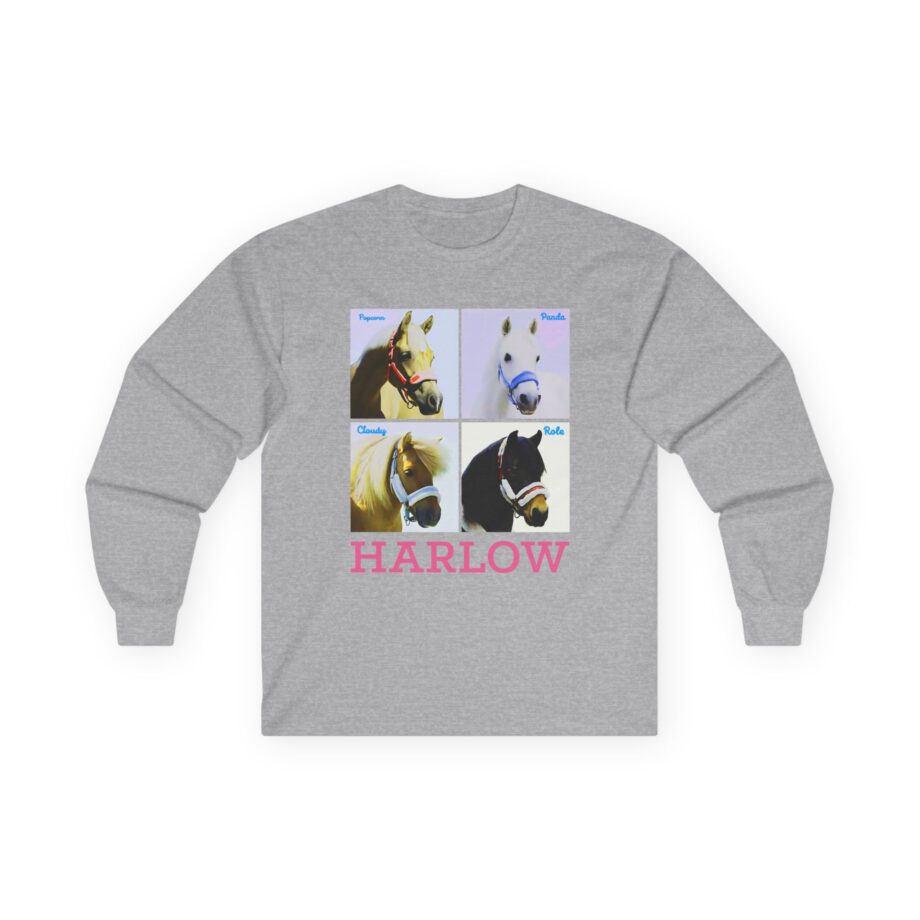 Harlow and Popcorn Unisex Ultra Cotton Long Sleeve Tee