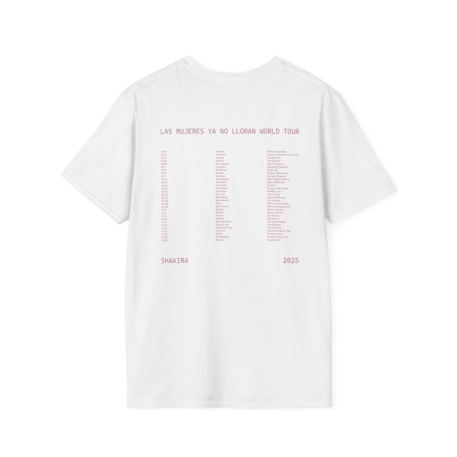Shakira LMYNL World Tour Unisex Softstyle T-Shirt
