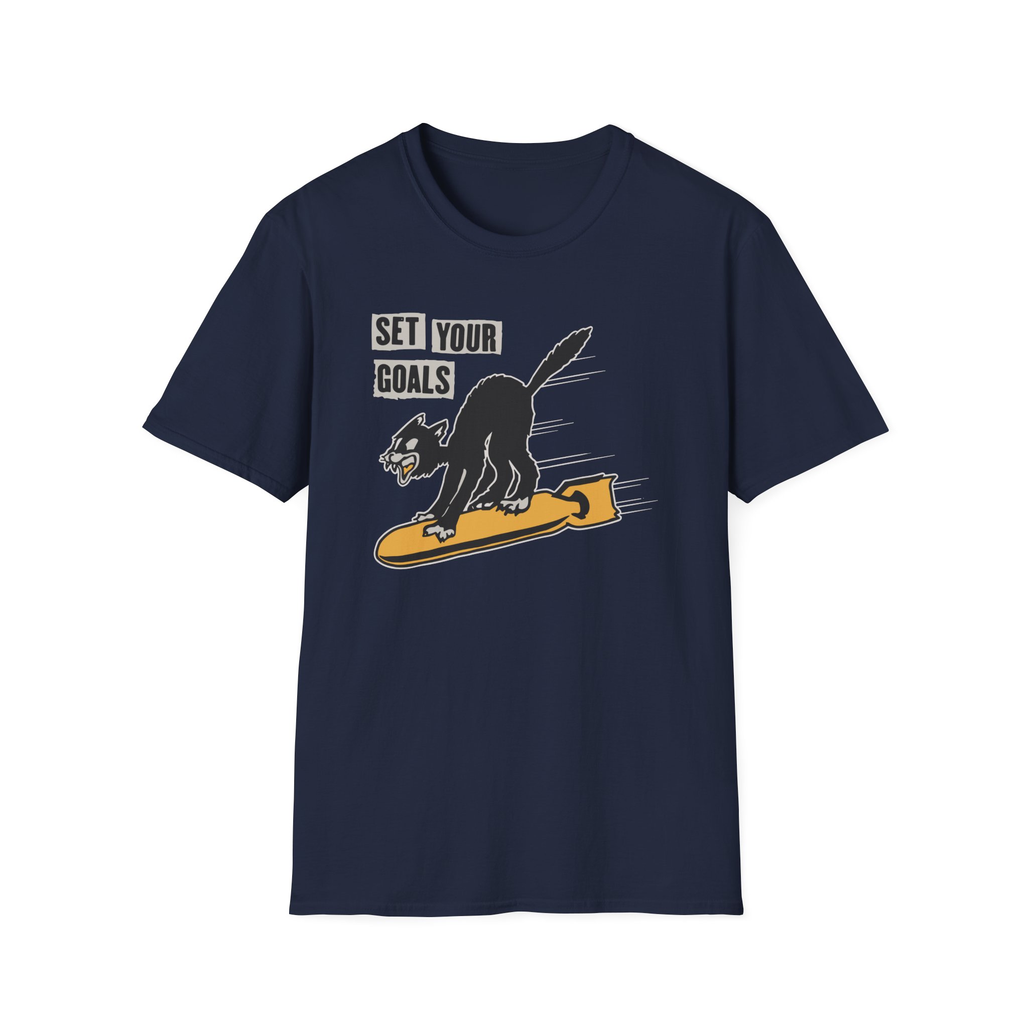 Set Your Goals Bomber Unisex Softstyle T-Shirt
