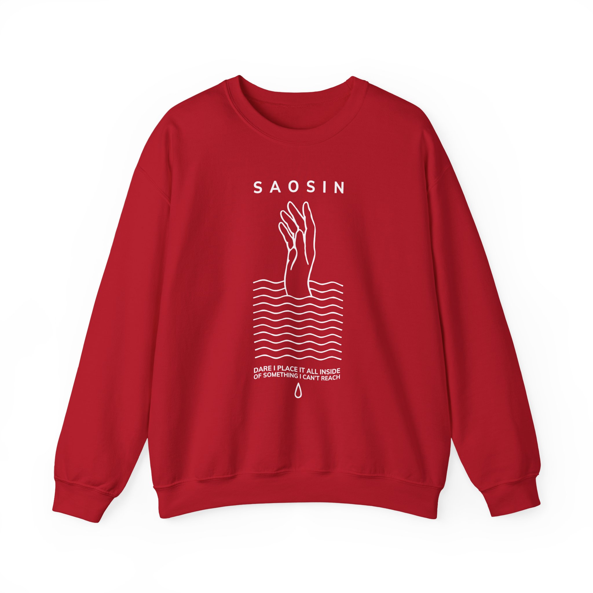 Saosin Illusion & Control Lyric Unisex Heavy Blendâ„¢ Crewneck Sweatshirt