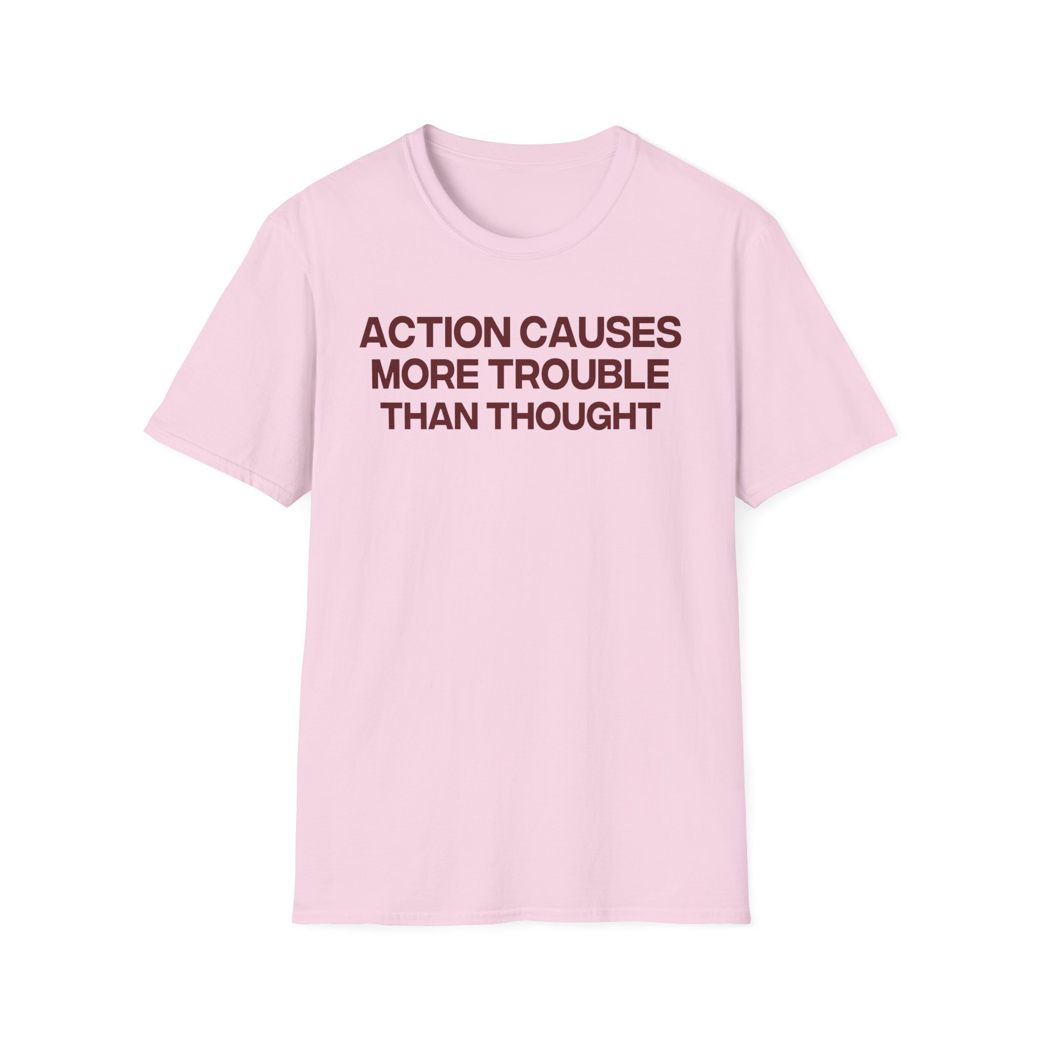 Jenny Holzer Action Causes More Trouble Than Thought Unisex Softstyle T-Shirt
