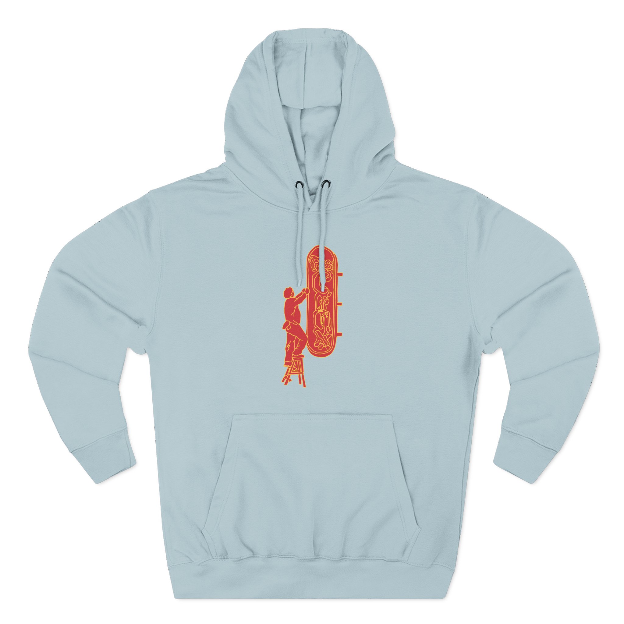 Djo The Crux Sign Three-Panel Fleece Hoodie
