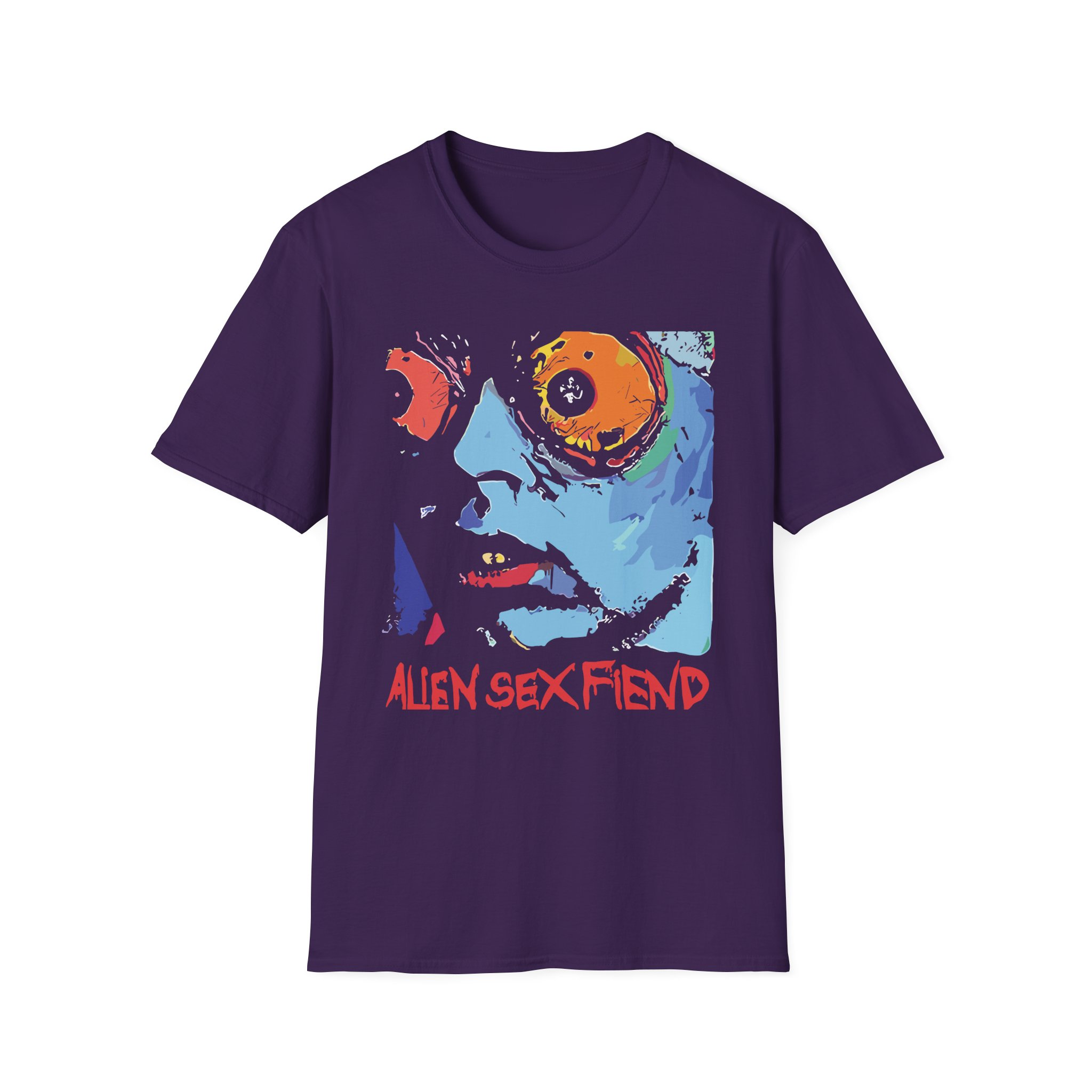 Alien Sex Fiend Acid Bath Unisex Softstyle T-Shirt