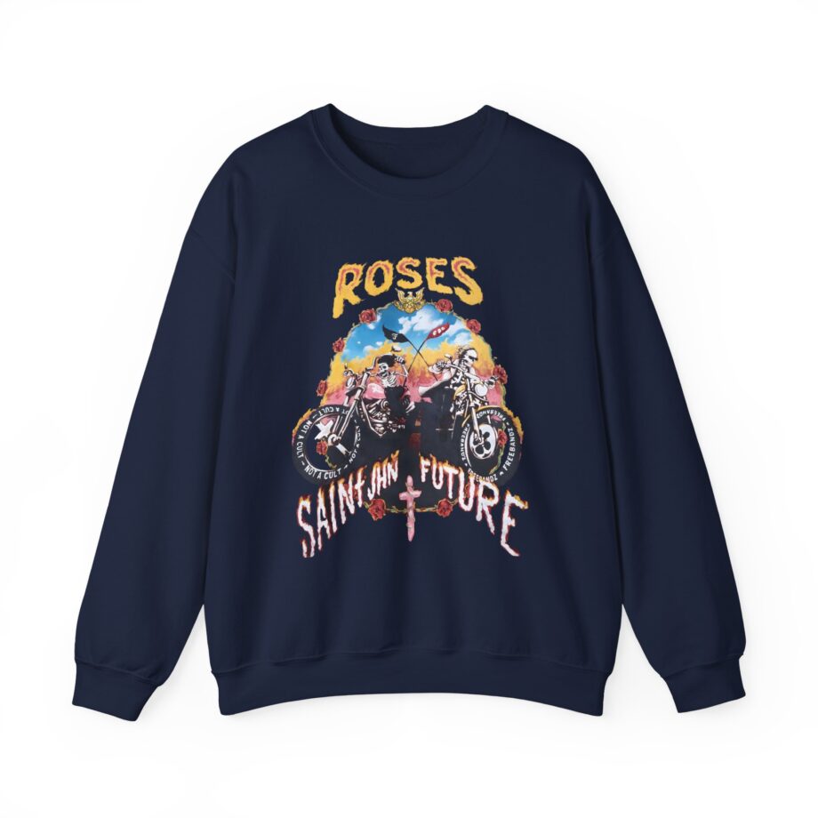 Saint Jhn Not a Cult X Freebandz Roses Unisex Heavy Blend™ Crewneck Sweatshirt