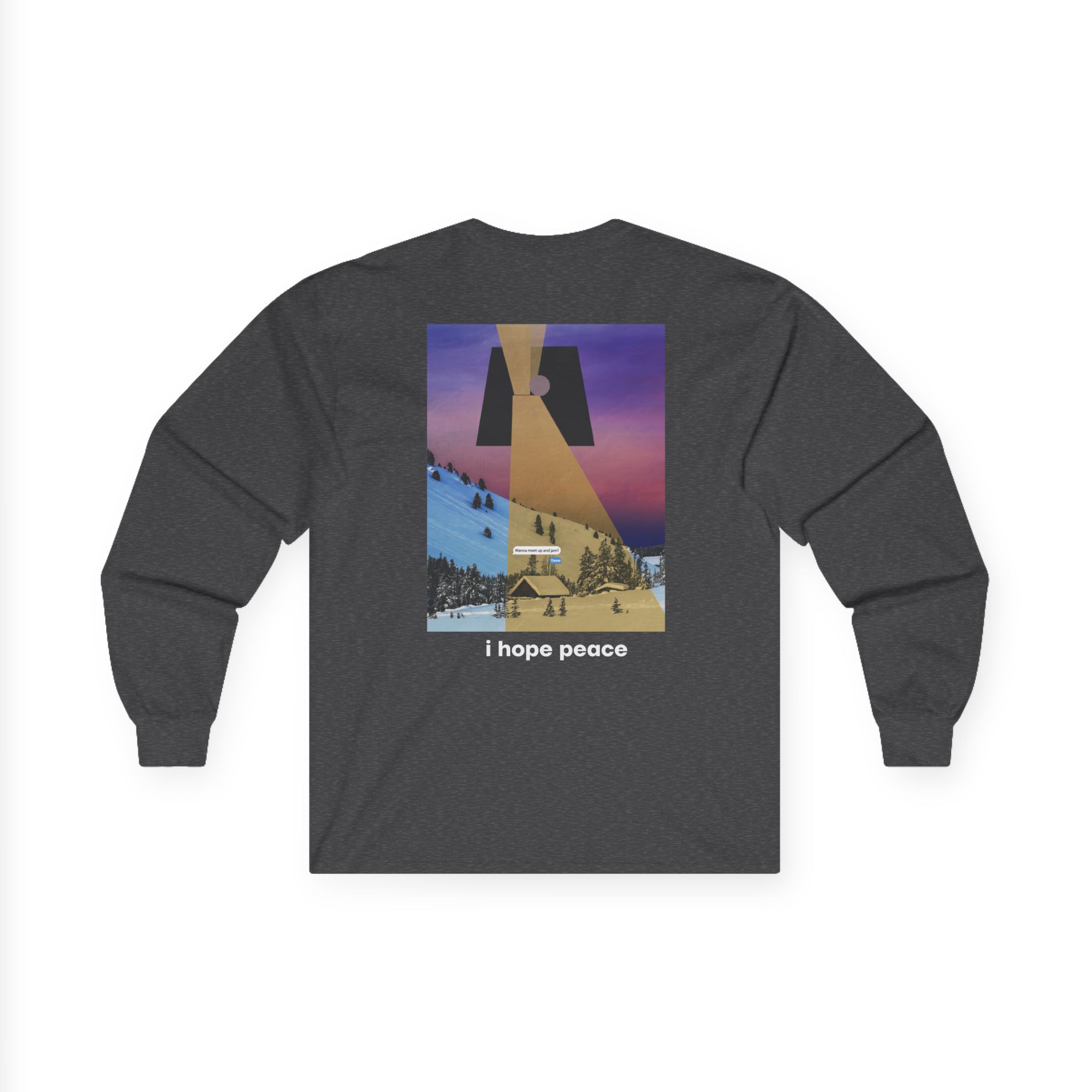 Chon I Hope Peace Unisex Ultra Cotton Long Sleeve Tee