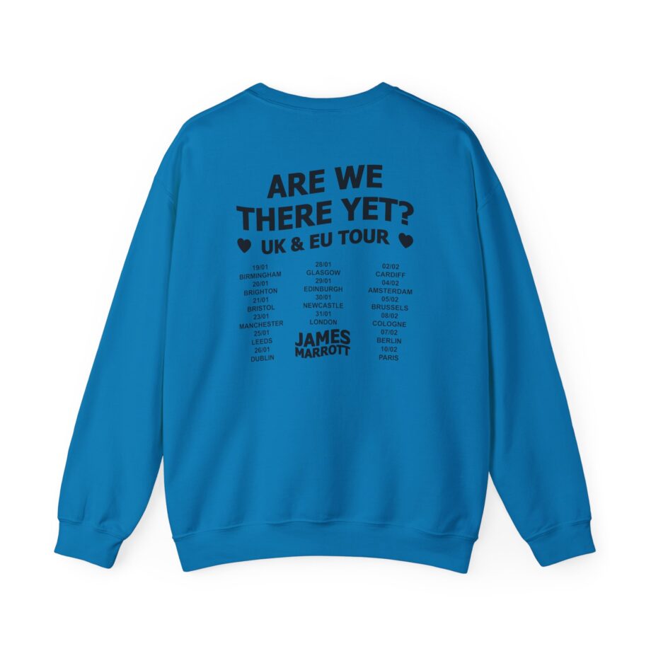 James Marriott 2024 Tour Logo Unisex Heavy Blend™ Crewneck Sweatshirt