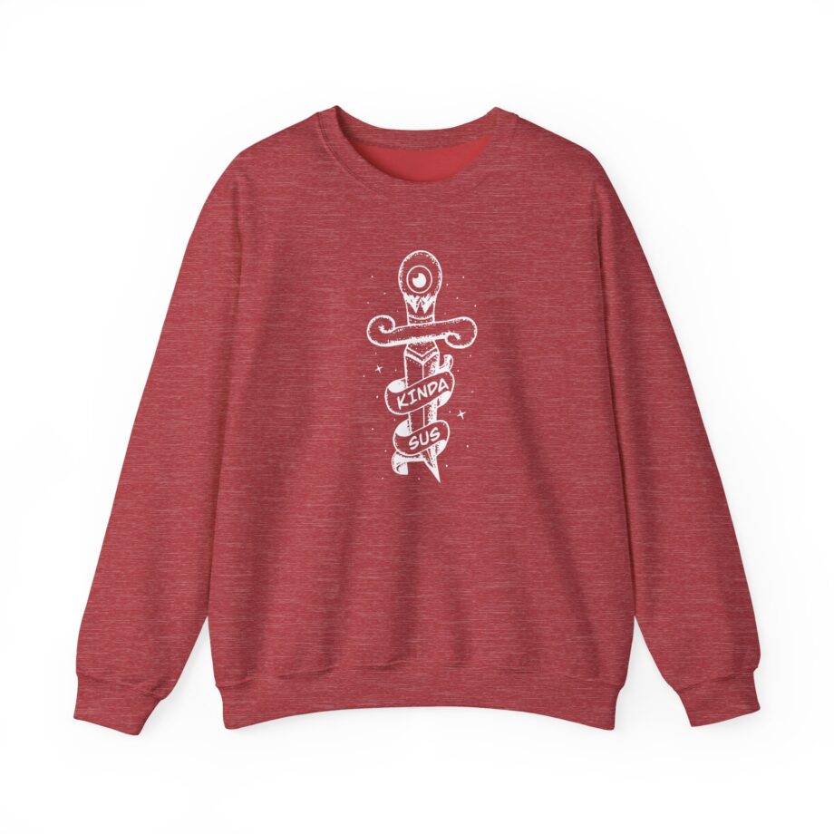 Jacksepticeye Kinda Sus Unisex Heavy Blend™ Crewneck Sweatshirt