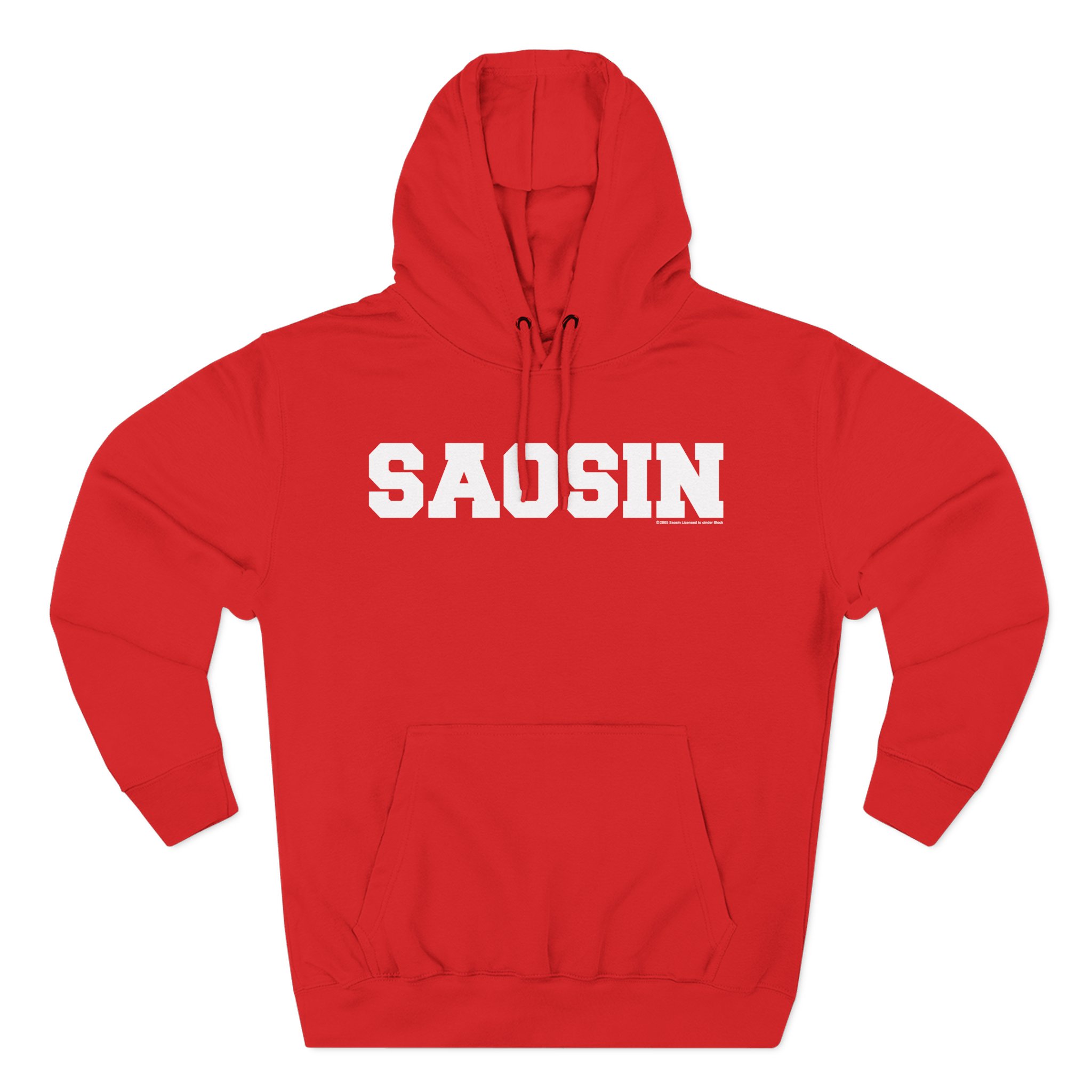 Saosin Three-Panel Fleece Hoodie