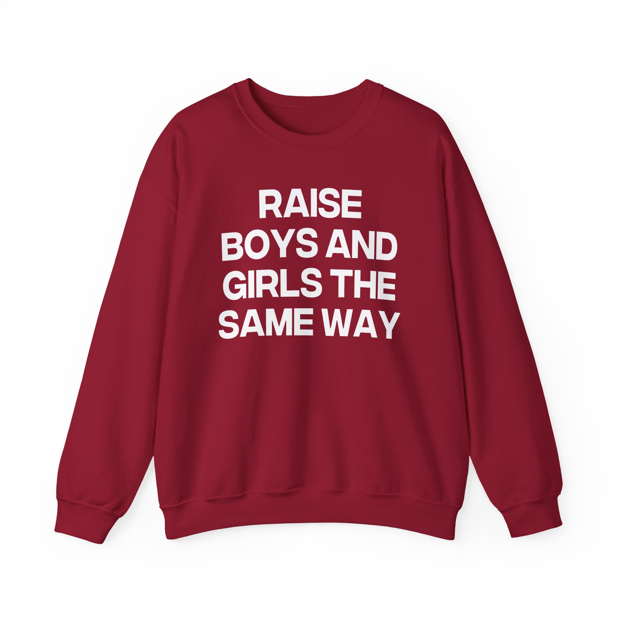 Jenny Holzer Raise the Same Way Unisex Heavy Blendâ„¢ Crewneck Sweatshirt
