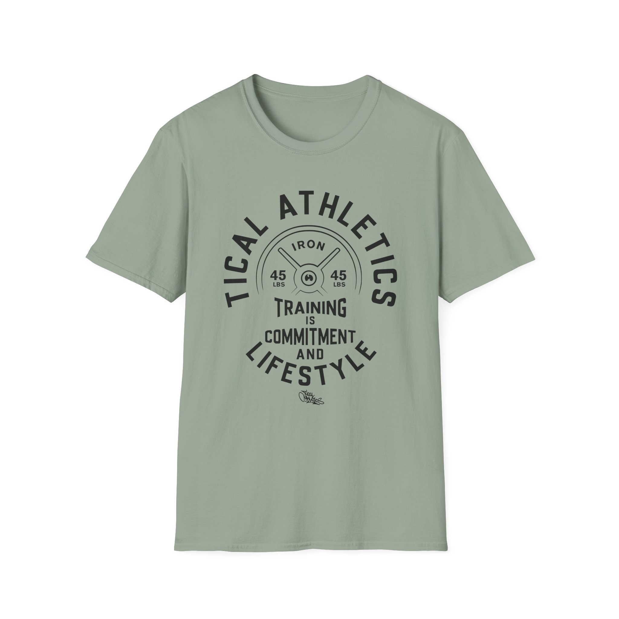 Method Man Training is Commitment and Lifestyle Tical Athletic Unisex Softstyle T-Shirt