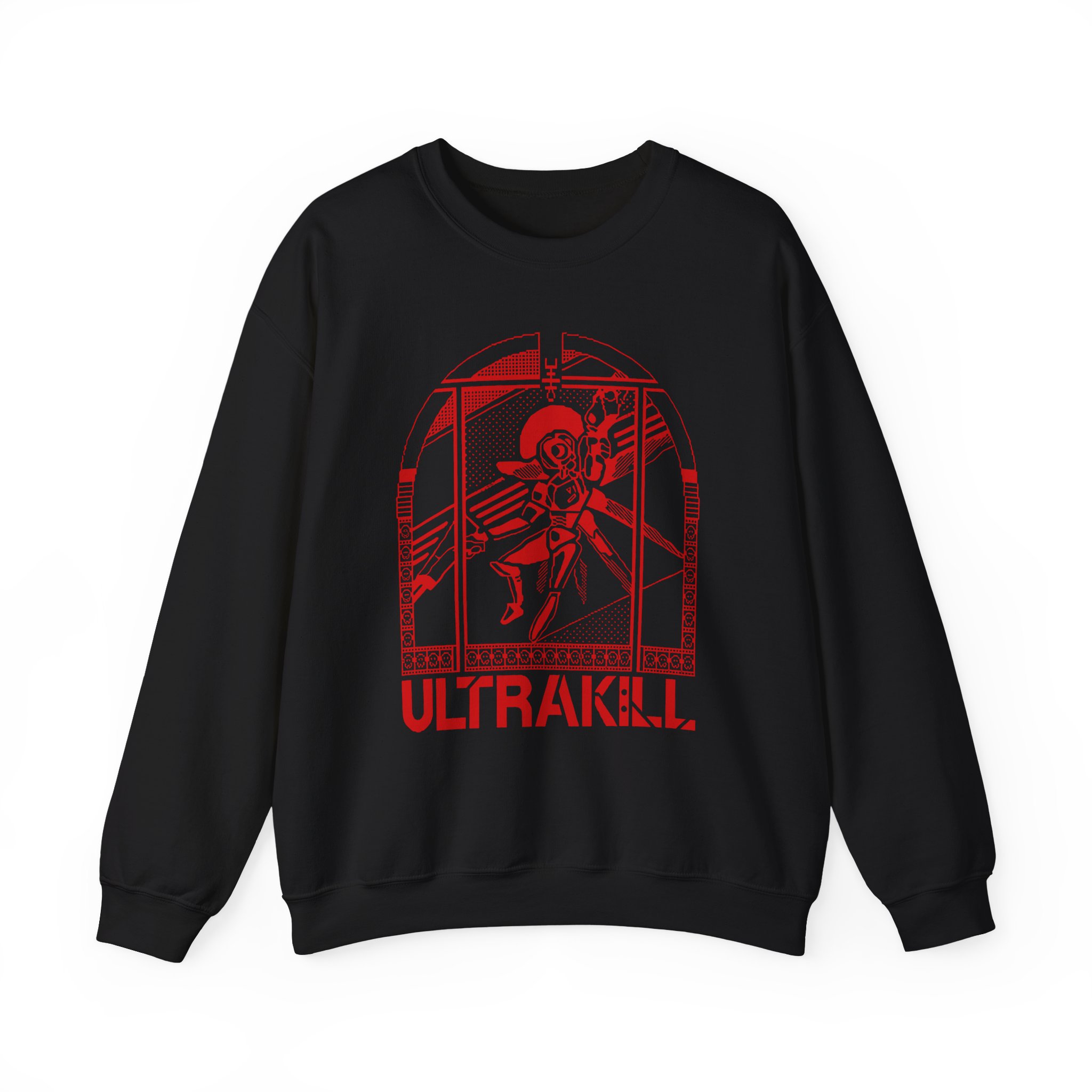 Ultrakill Ultrachurch Unisex Heavy Blendâ„¢ Crewneck Sweatshirt