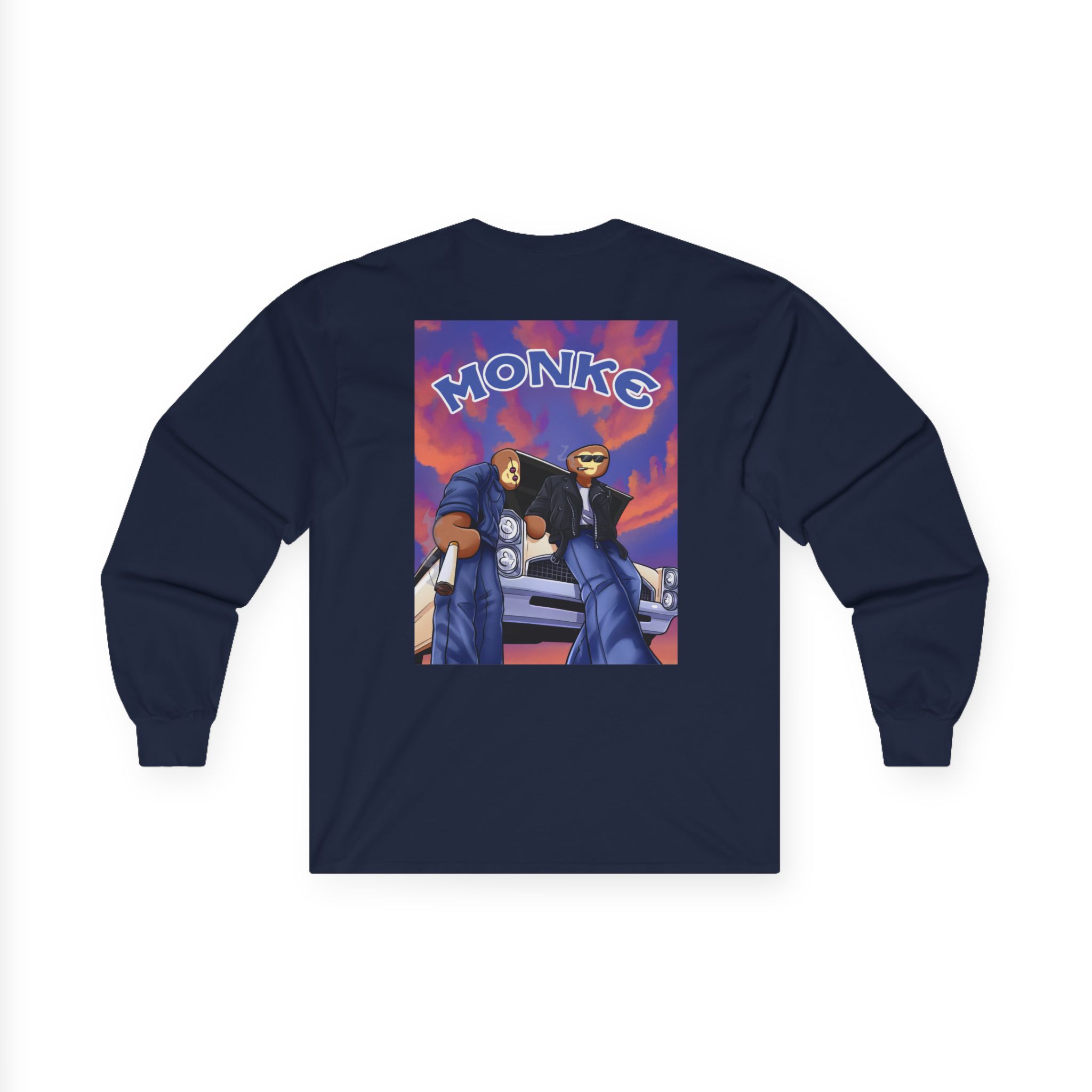 Spoonkid Monke Unisex Ultra Cotton Long Sleeve Tee