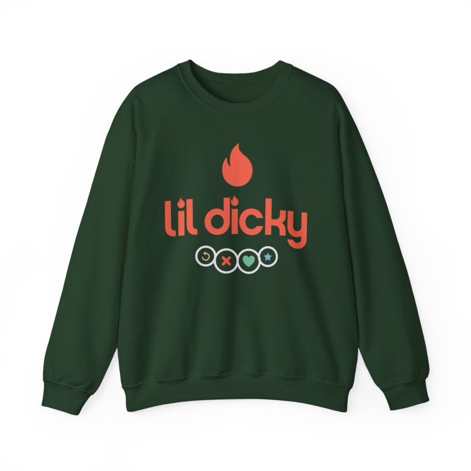 Lil Dicky Swipe Right Unisex Heavy Blend™ Crewneck Sweatshirt