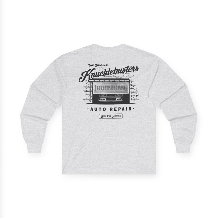 Ken Block Hoonigan Knucklebusters Auto Repair Unisex Ultra Cotton Long Sleeve Tee