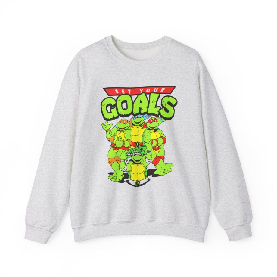 Set Your Goals Ninja Turtles Unisex Heavy Blend™ Crewneck Sweatshirt