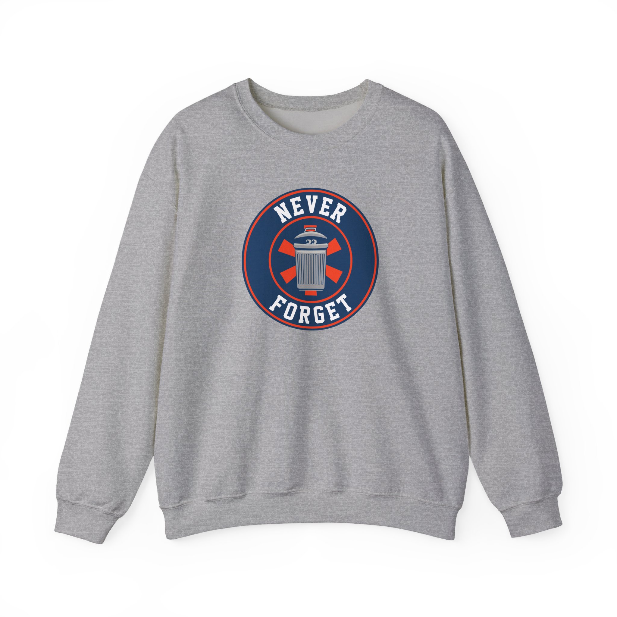 Trevor Bauer Never Forget Unisex Heavy Blendâ„¢ Crewneck Sweatshirt