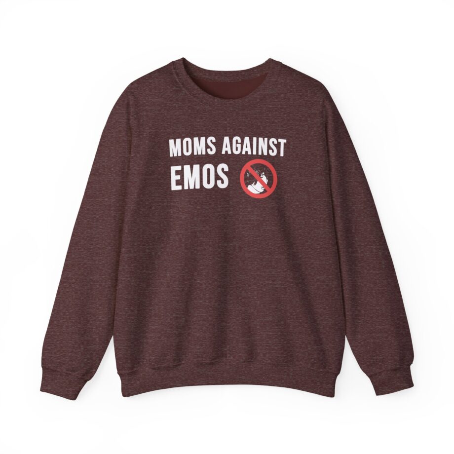 Jake & Johnnie Moms Against Emos Unisex Heavy Blend™ Crewneck Sweatshirt