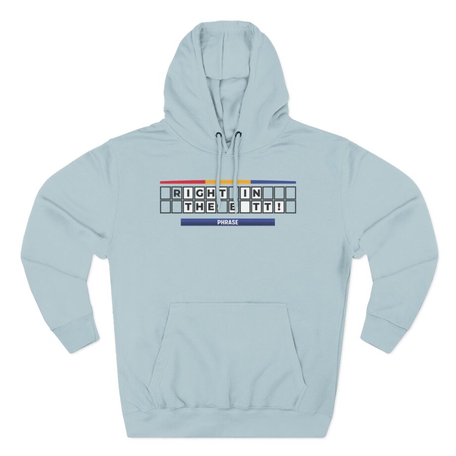 Jimmy Kimmel Right in the Butt Three-Panel Fleece Hoodie