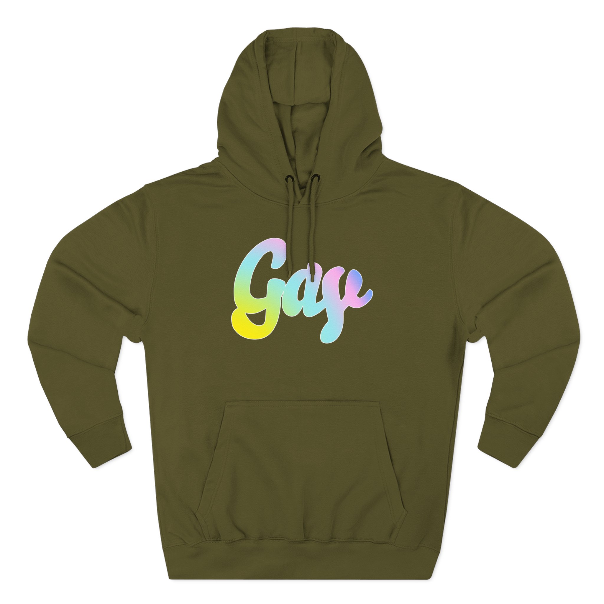 Ishowspeed Gay Three-Panel Fleece Hoodie
