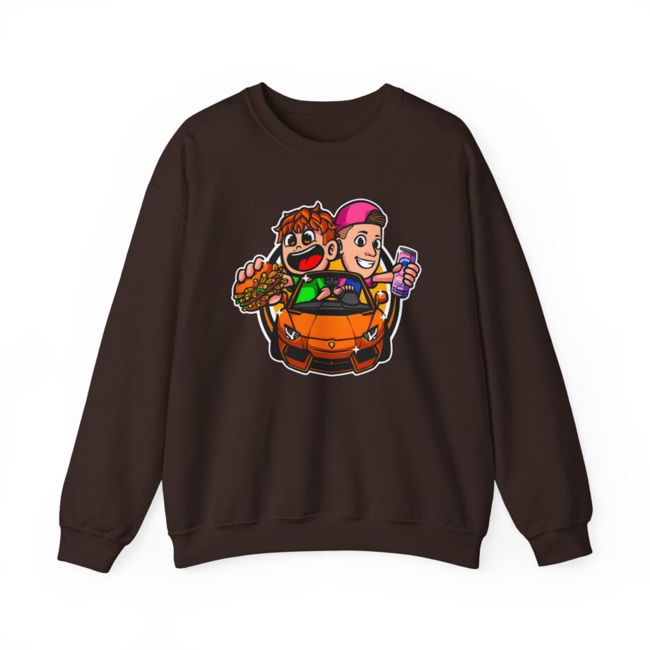 Burger Pommes Unisex Heavy Blend™ Crewneck Sweatshirt