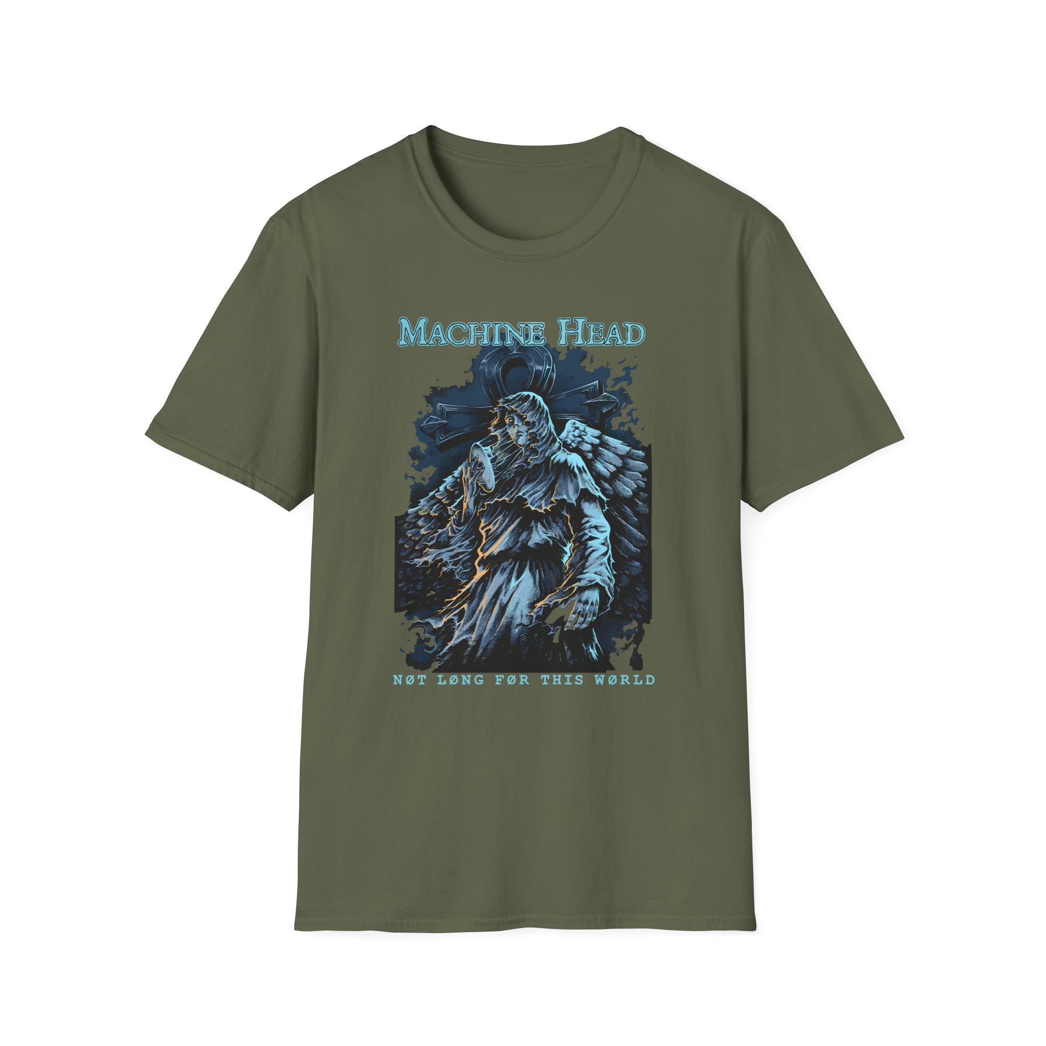 Machine Head Not Long for This World Unisex Softstyle T-Shirt