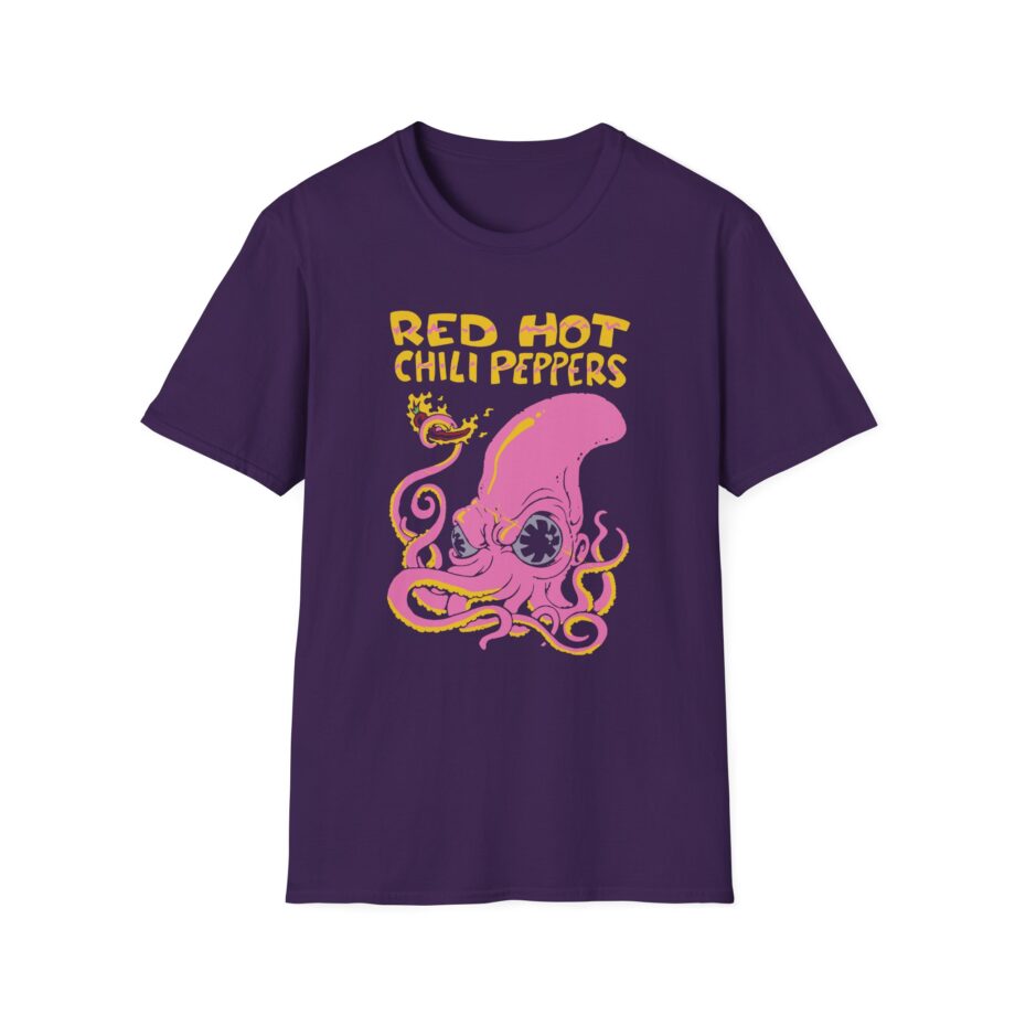 Red Hot Chili Peppers Octopus Unisex Softstyle T-Shirt