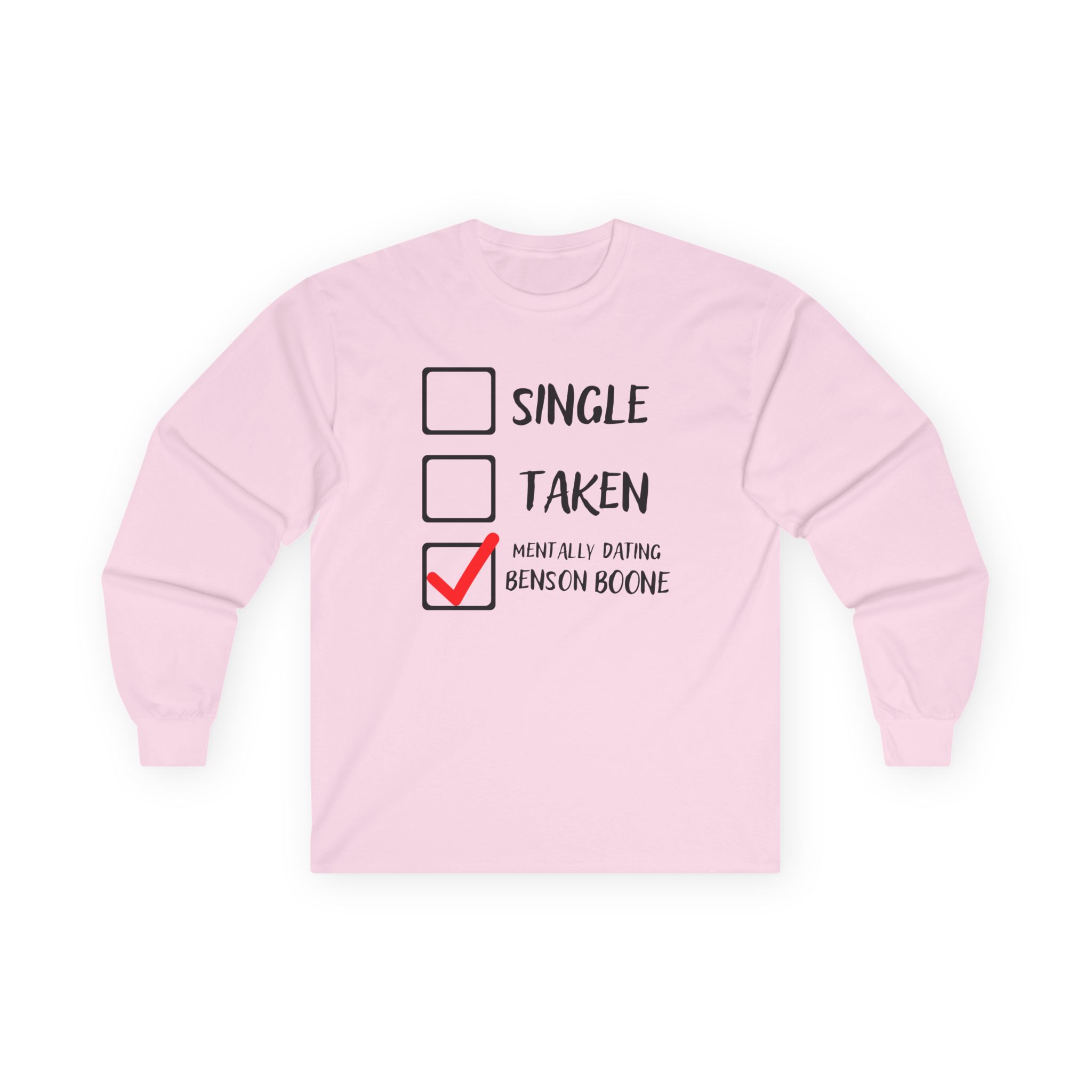 Benson Boone Mentally Dating Unisex Ultra Cotton Long Sleeve Tee