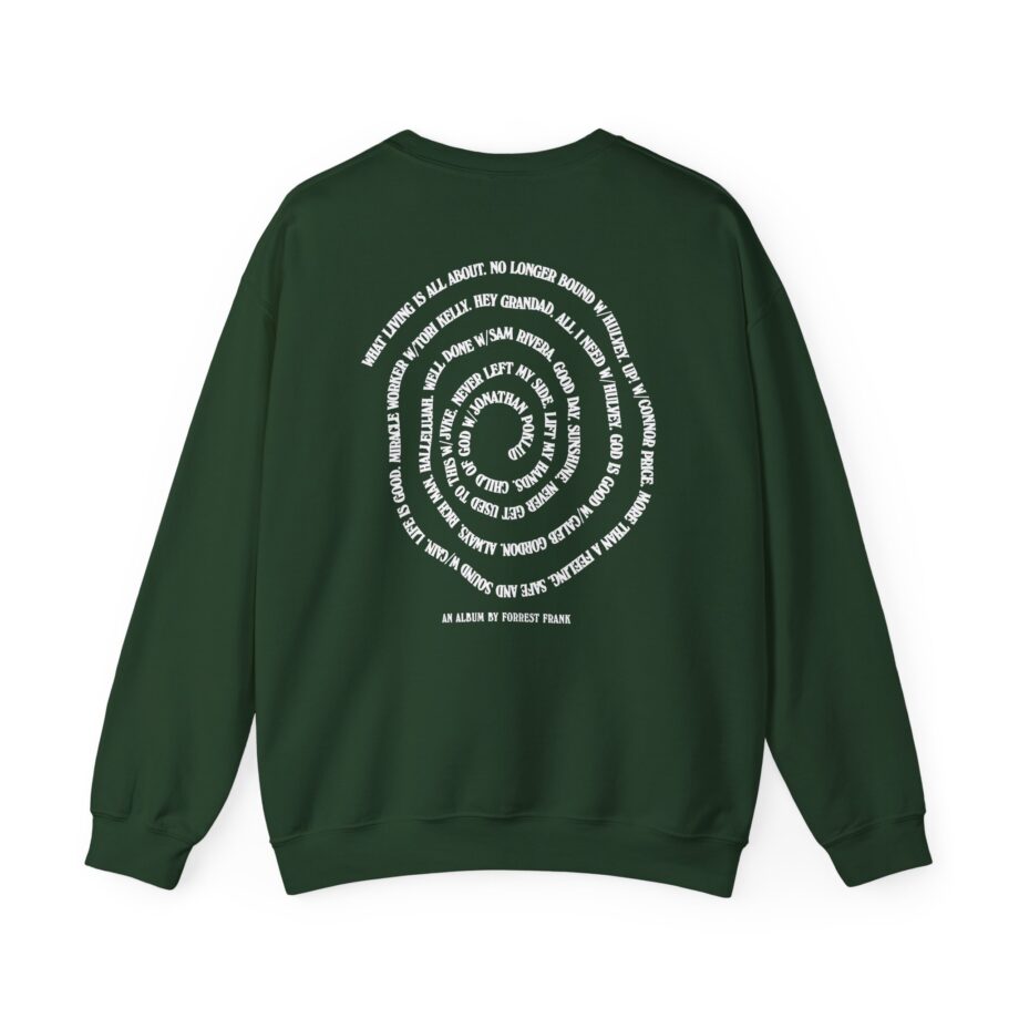 Forrest Frank Cog Spiral Unisex Heavy Blend™ Crewneck Sweatshirt
