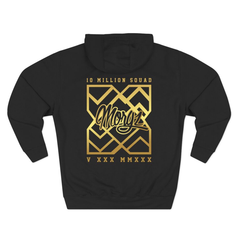 Morgz 10 Million Squad Three-Panel Fleece Hoodie
