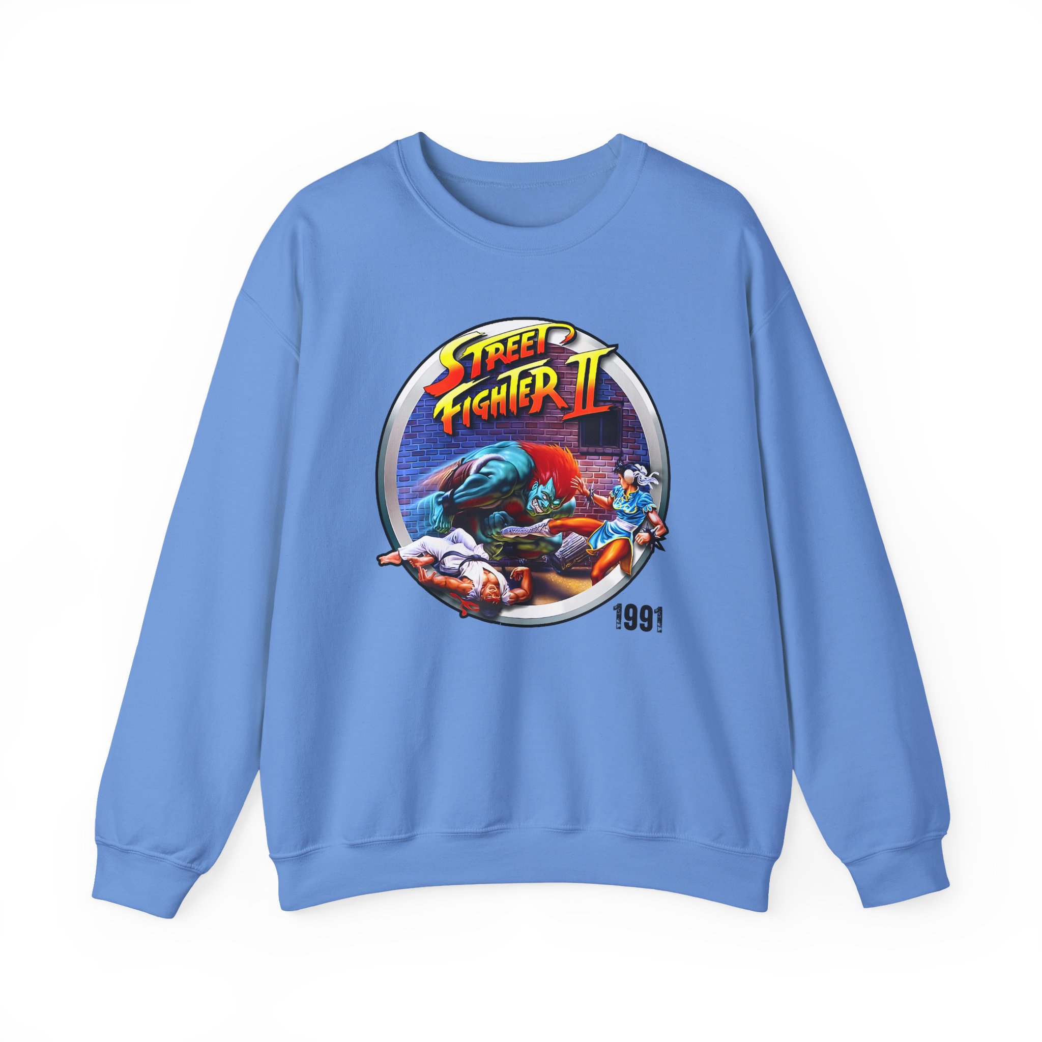 Ishowspeed Street Fighter Unisex Heavy Blendâ„¢ Crewneck Sweatshirt