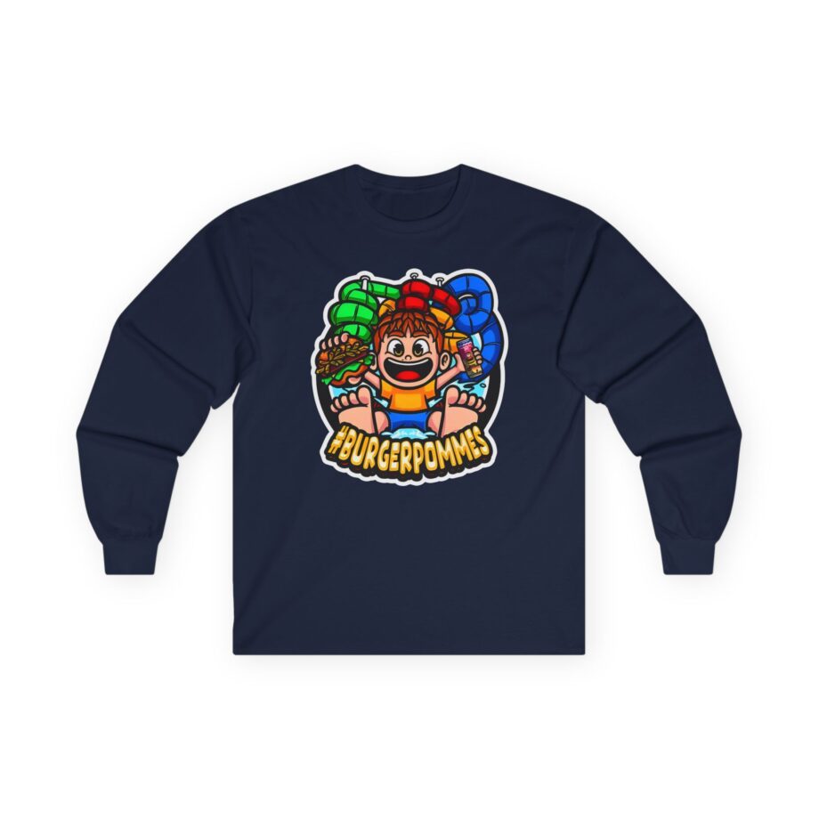Burger Pommes Unisex Ultra Cotton Long Sleeve Tee